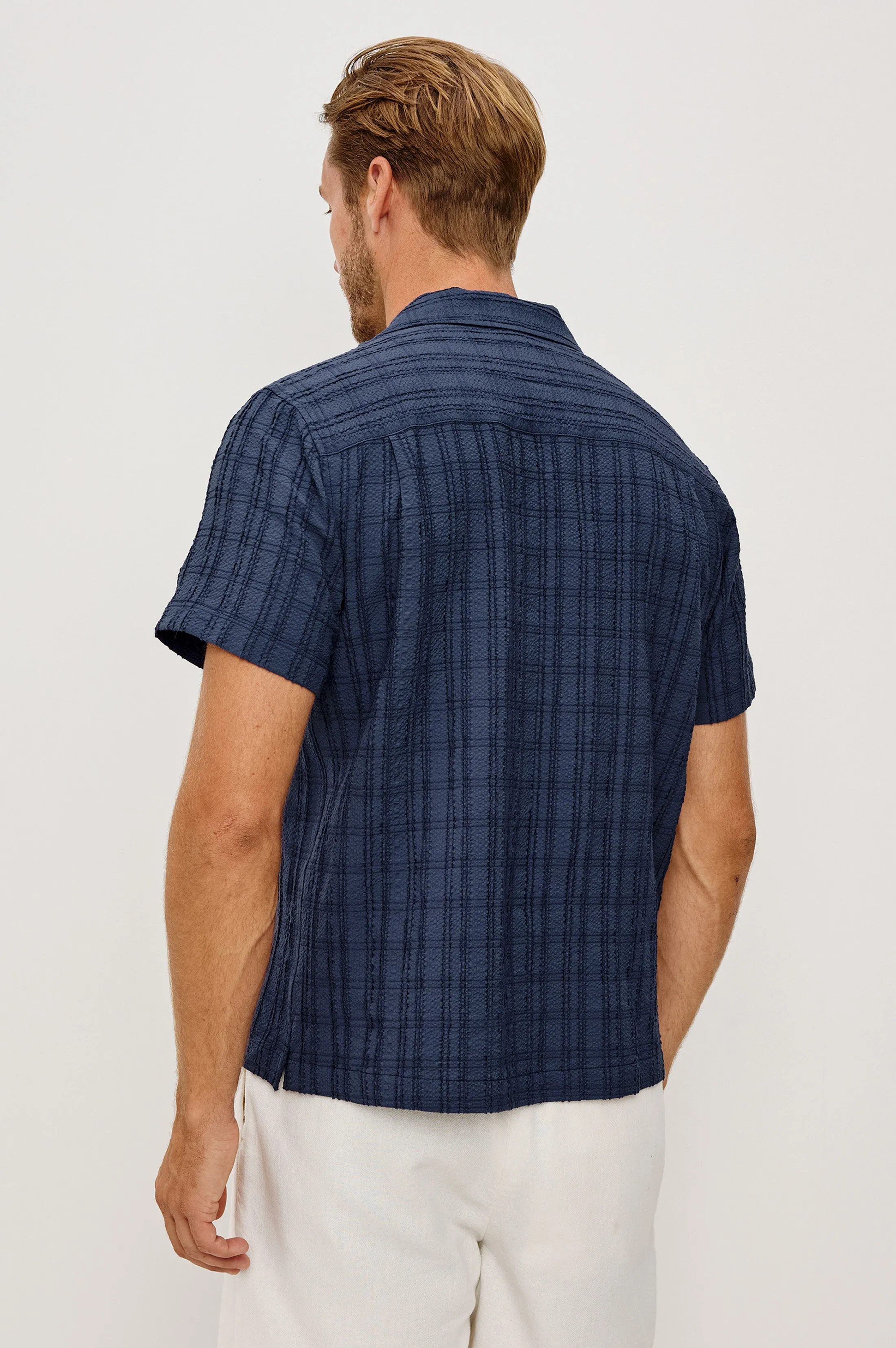 ROOK SHIRT - NAVY sold by Rails product image thumbnail 2