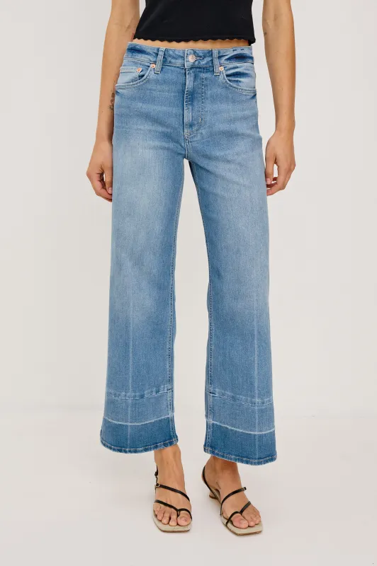 GETTY CROP WIDE LEG - INDEPENDENCE sold by Rails