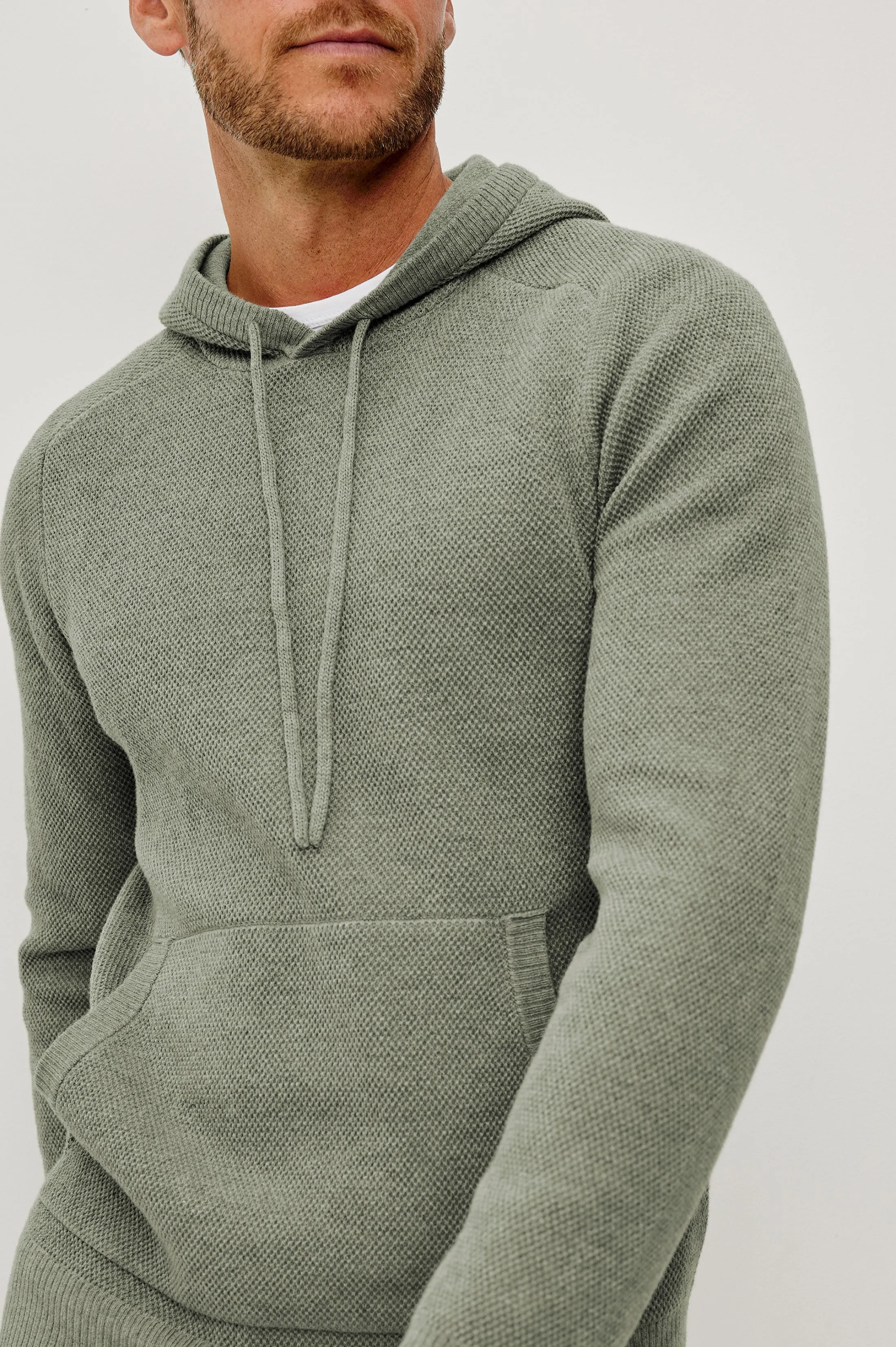 MATADOR HOODIE - SAGE HEATHER sold by Rails product image thumbnail 3