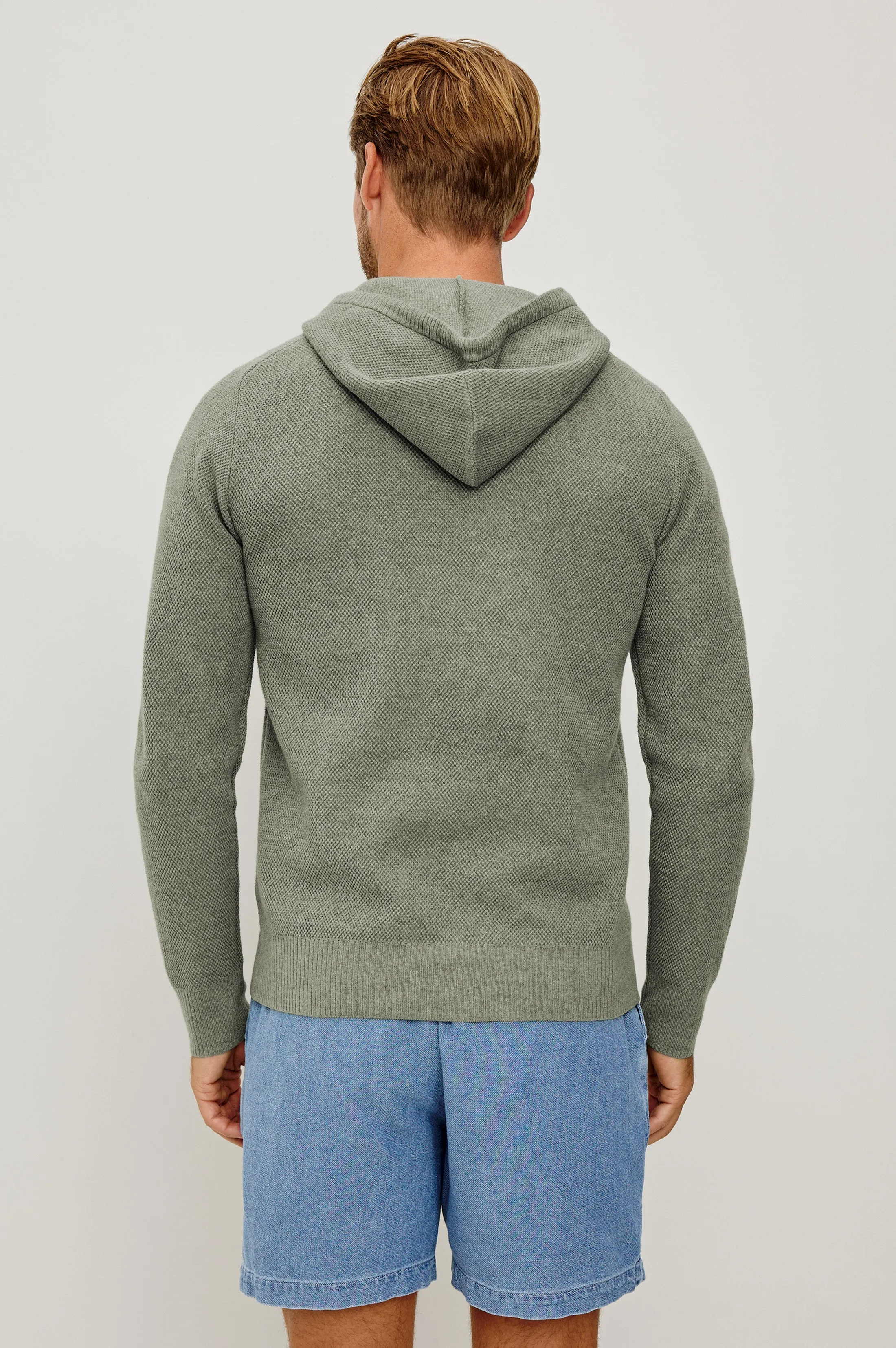 MATADOR HOODIE - SAGE HEATHER sold by Rails product image thumbnail 2