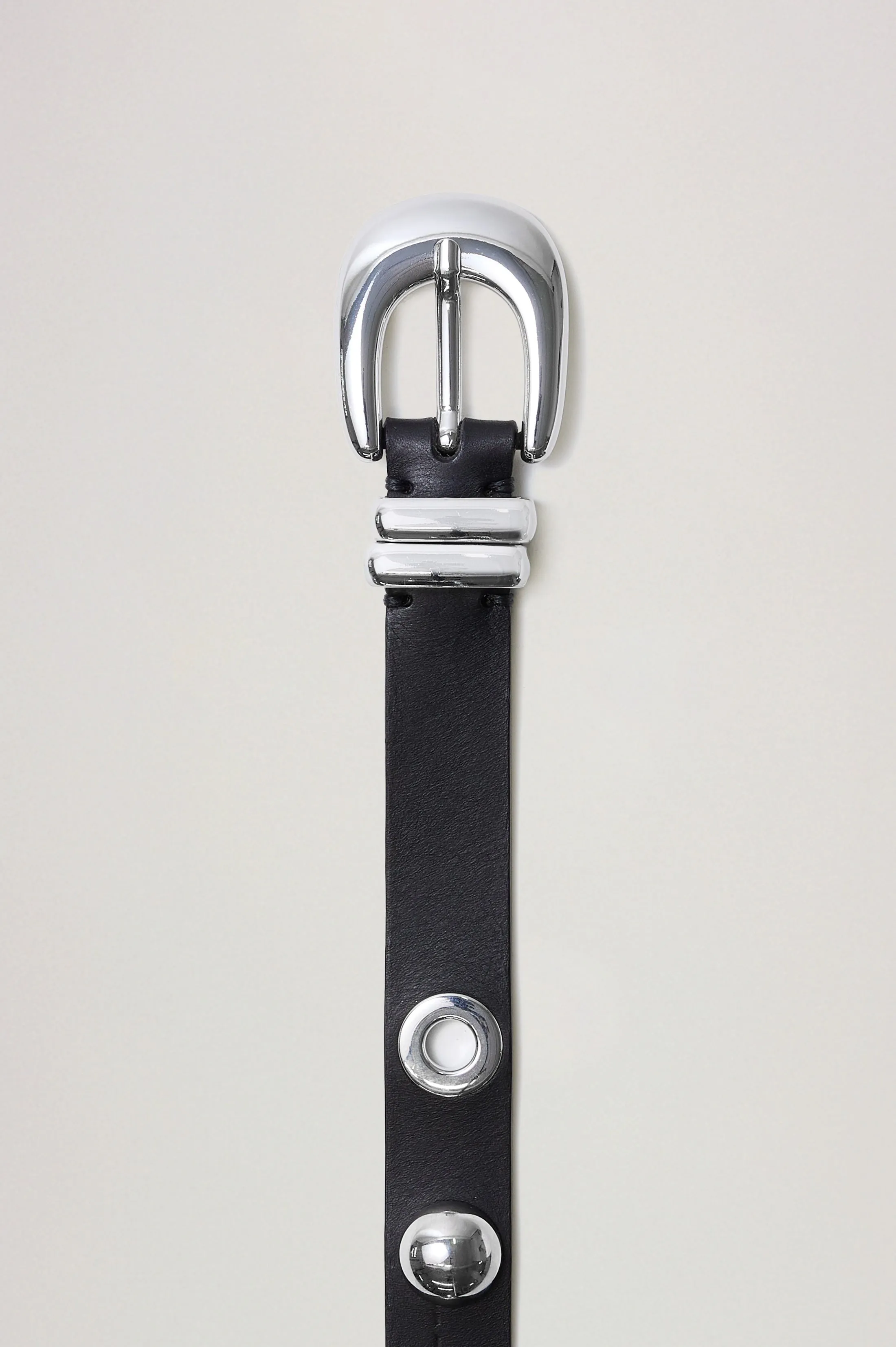 PRESLEY BELT - BLACK SILVER sold by Rails
