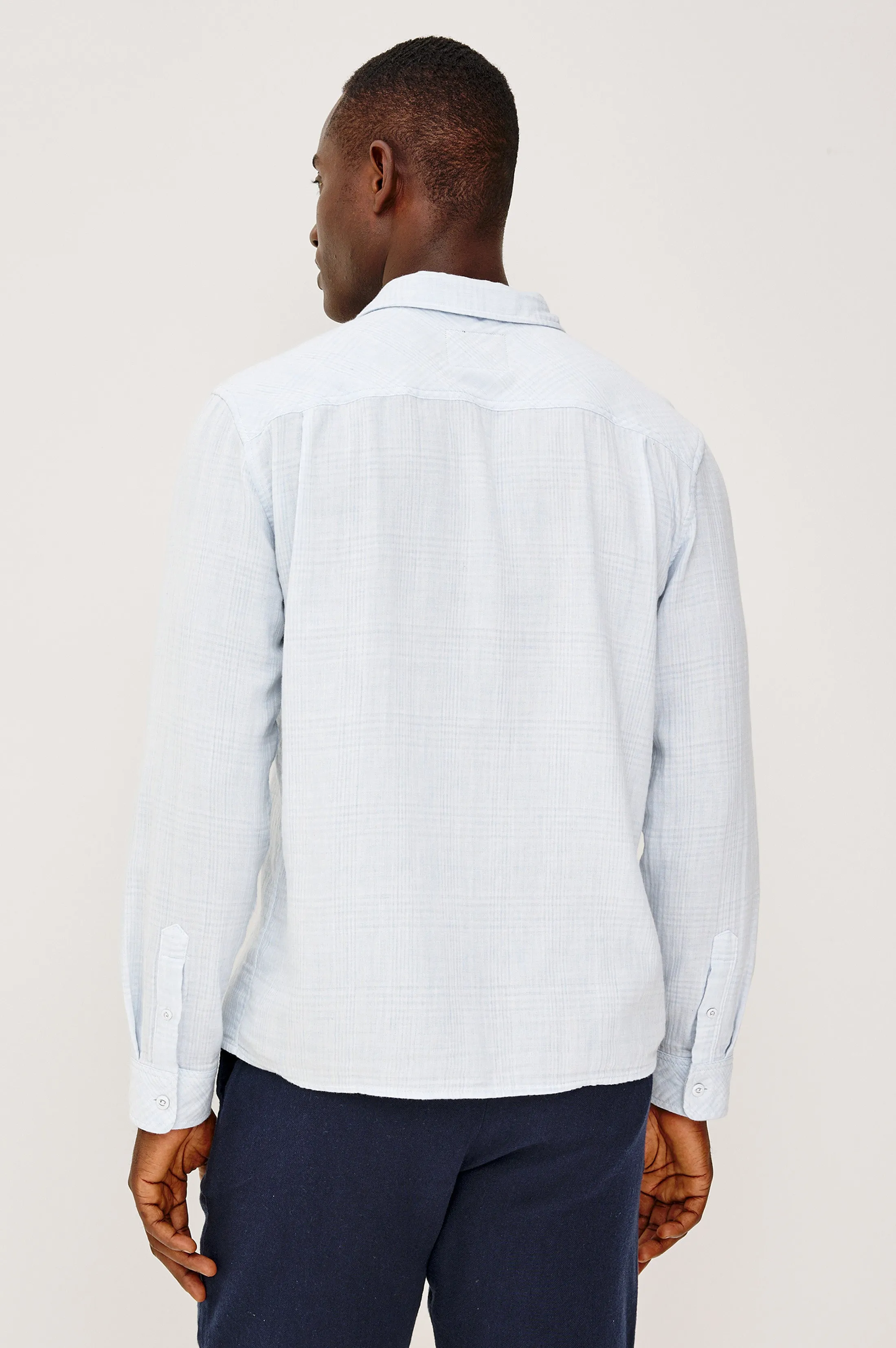 OWENS SHIRT - COASTAL MIST sold by Rails product image thumbnail 5