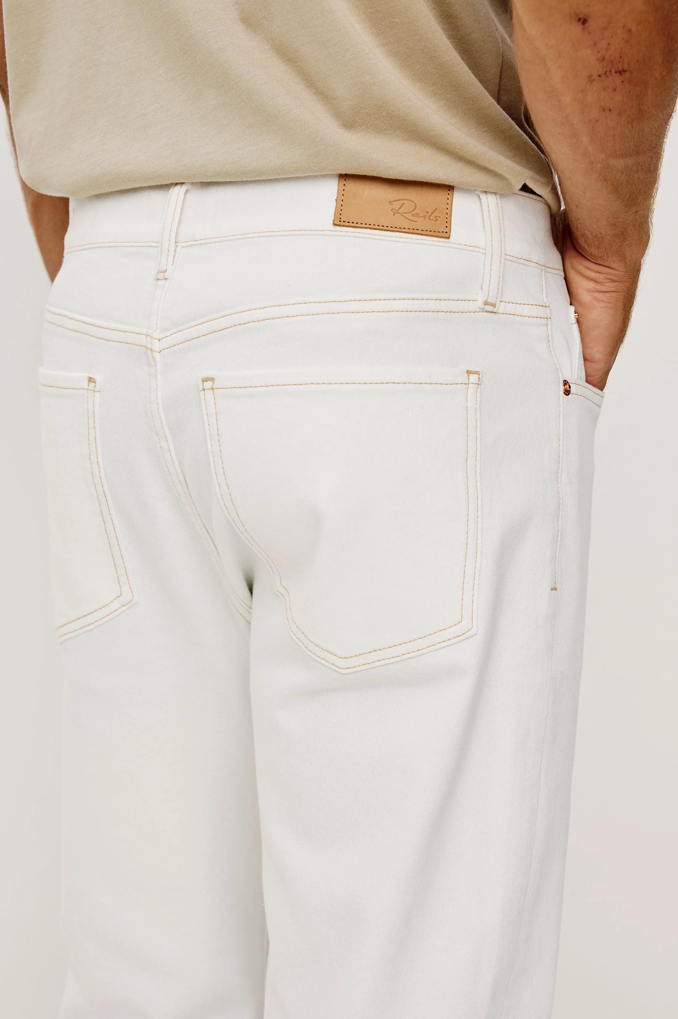 NASH STRAIGHT - ECRU sold by Rails product image thumbnail 2