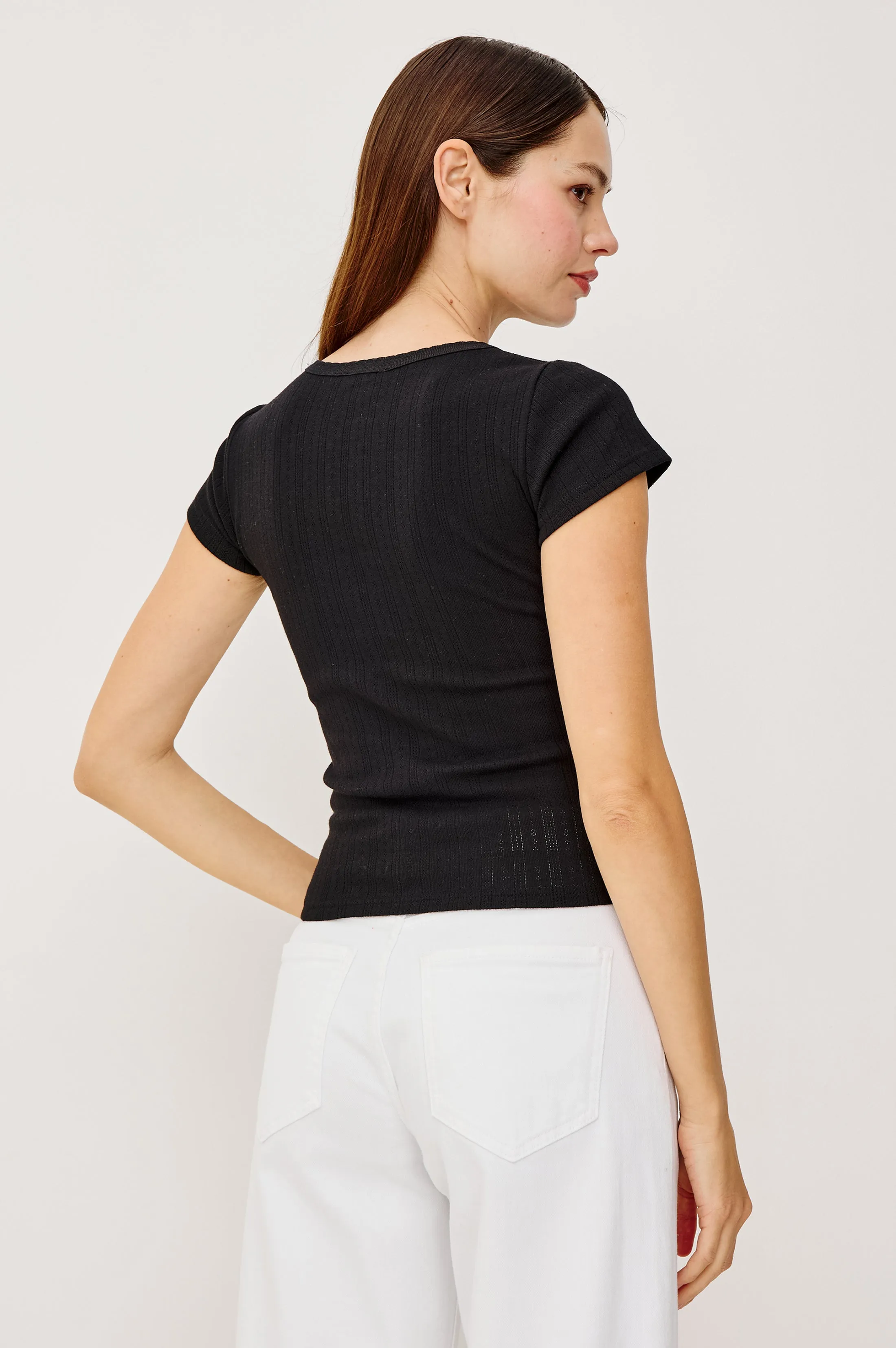 MICKEY TOP - BLACK sold by Rails product image thumbnail 5