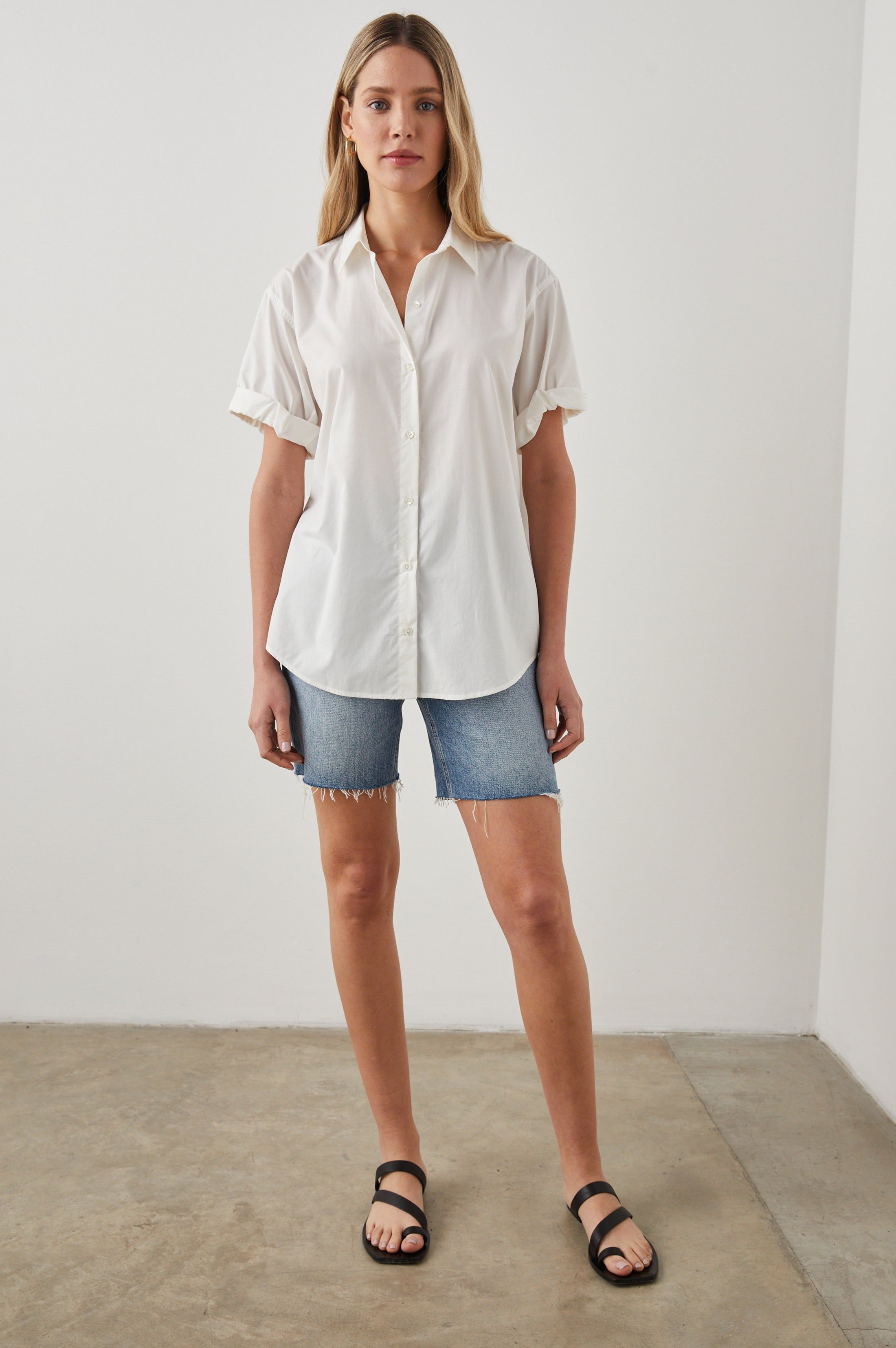 JOJO SHIRT - WHITE sold by Rails product image thumbnail 5