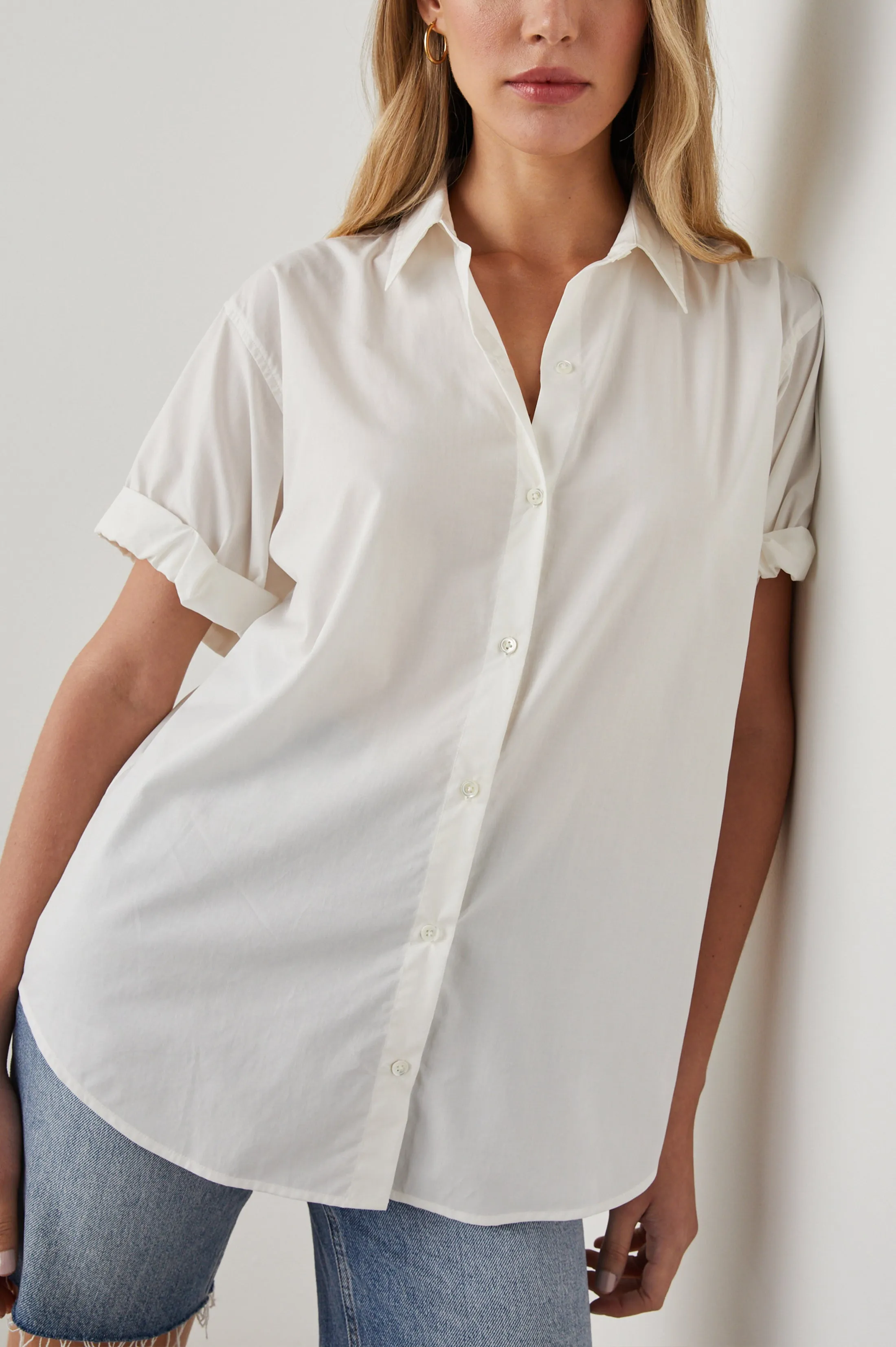 JOJO SHIRT - WHITE sold by Rails product image thumbnail 4