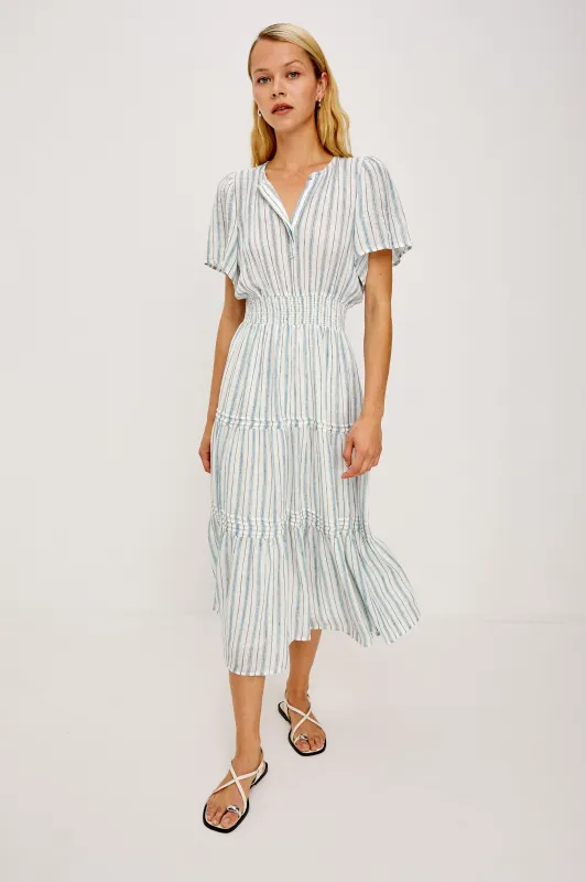 CANNES DRESS - WINDWARD STRIPE sold by Rails