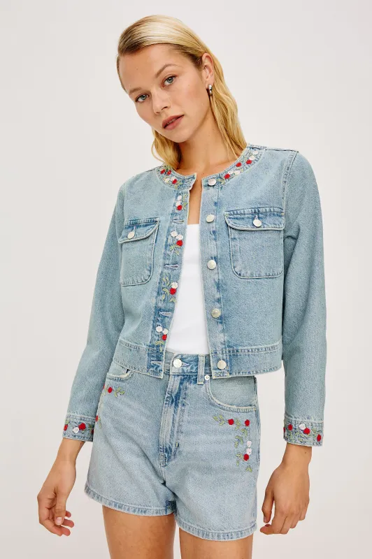 CAPISTRANO JACKET - DAINTY ROSE made by Rails