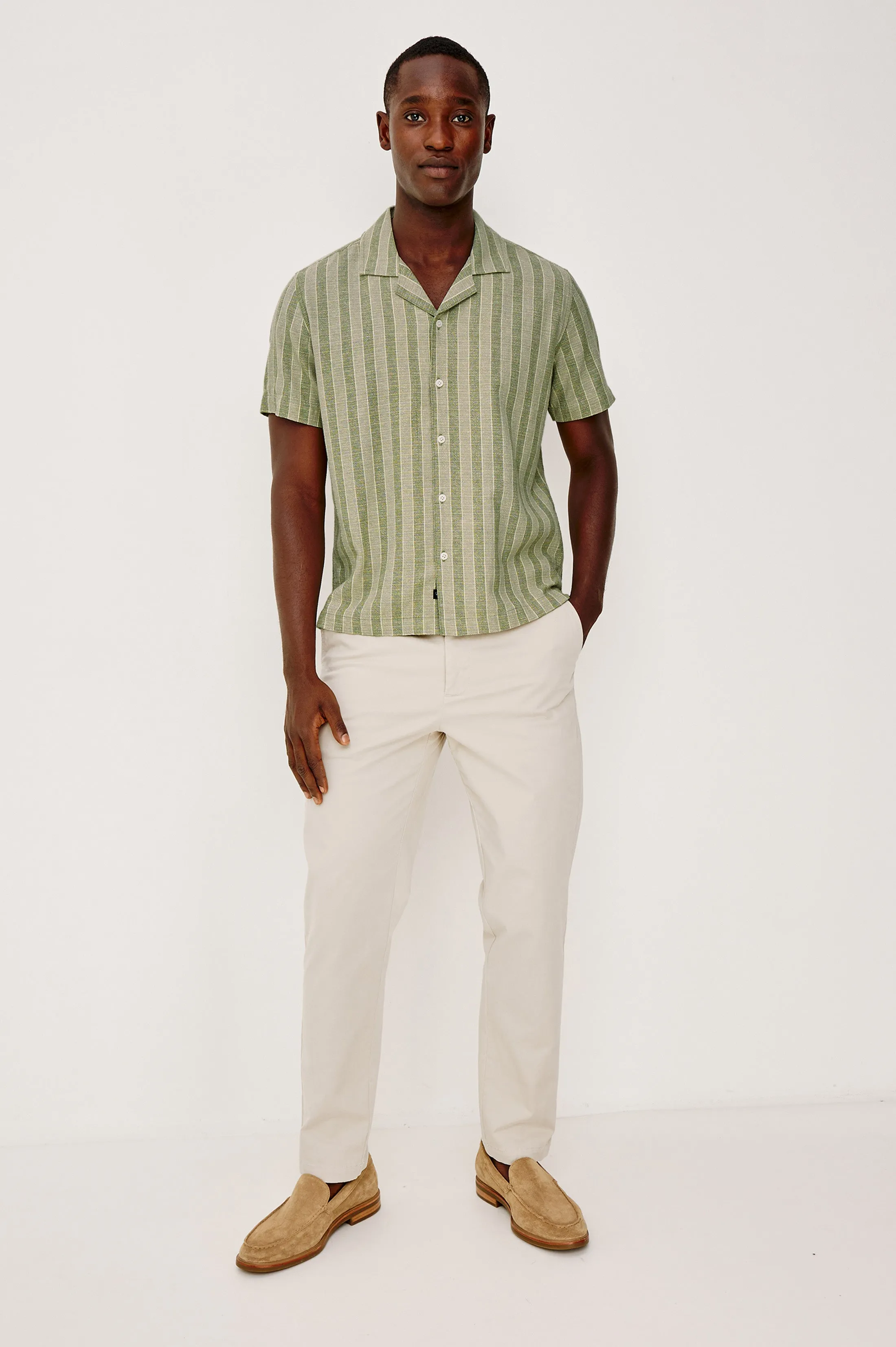 FIELDER SHIRT - SAGE BRUSH STRIPE sold by Rails product image thumbnail 3