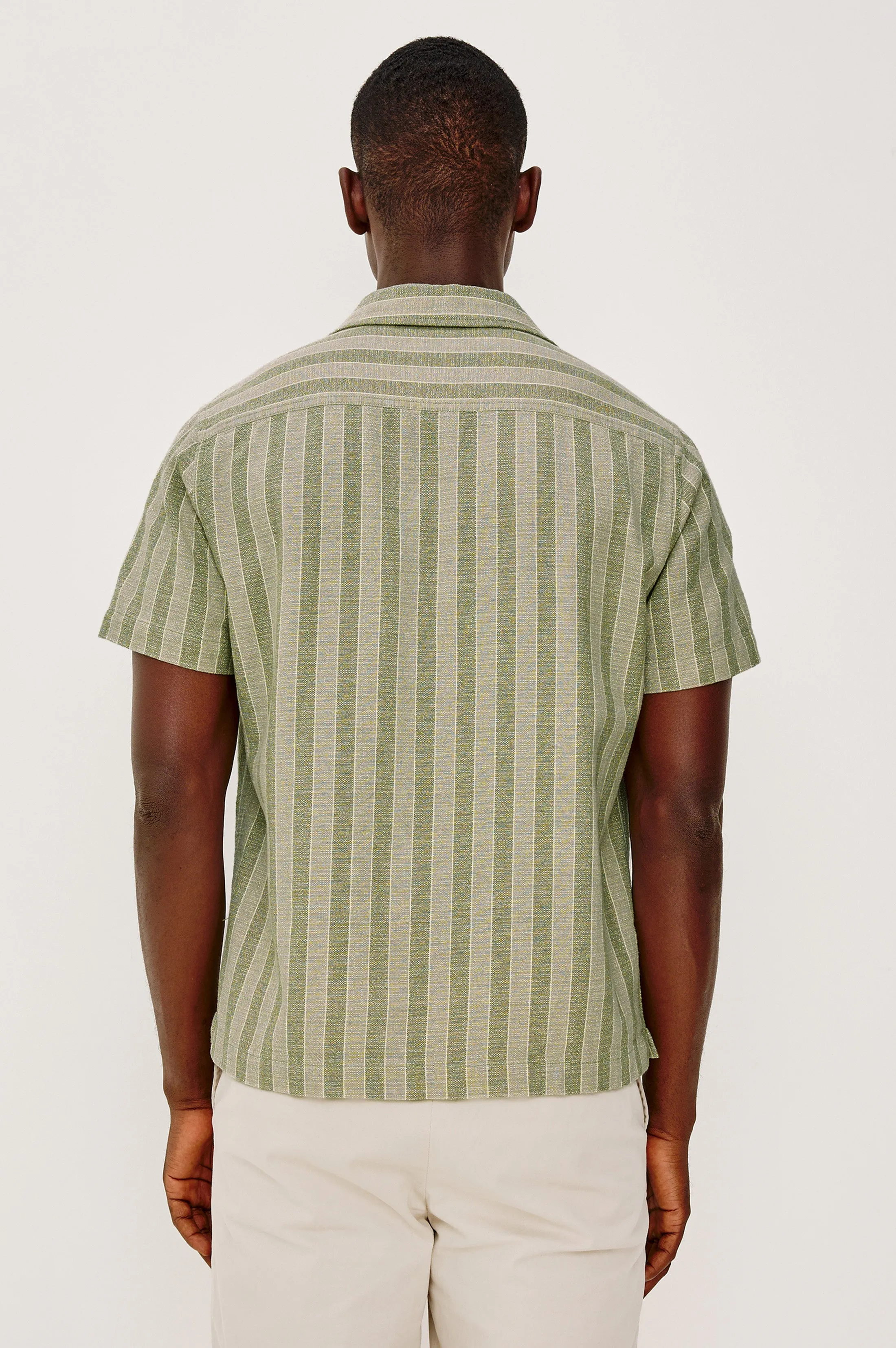 FIELDER SHIRT - SAGE BRUSH STRIPE sold by Rails product image thumbnail 5