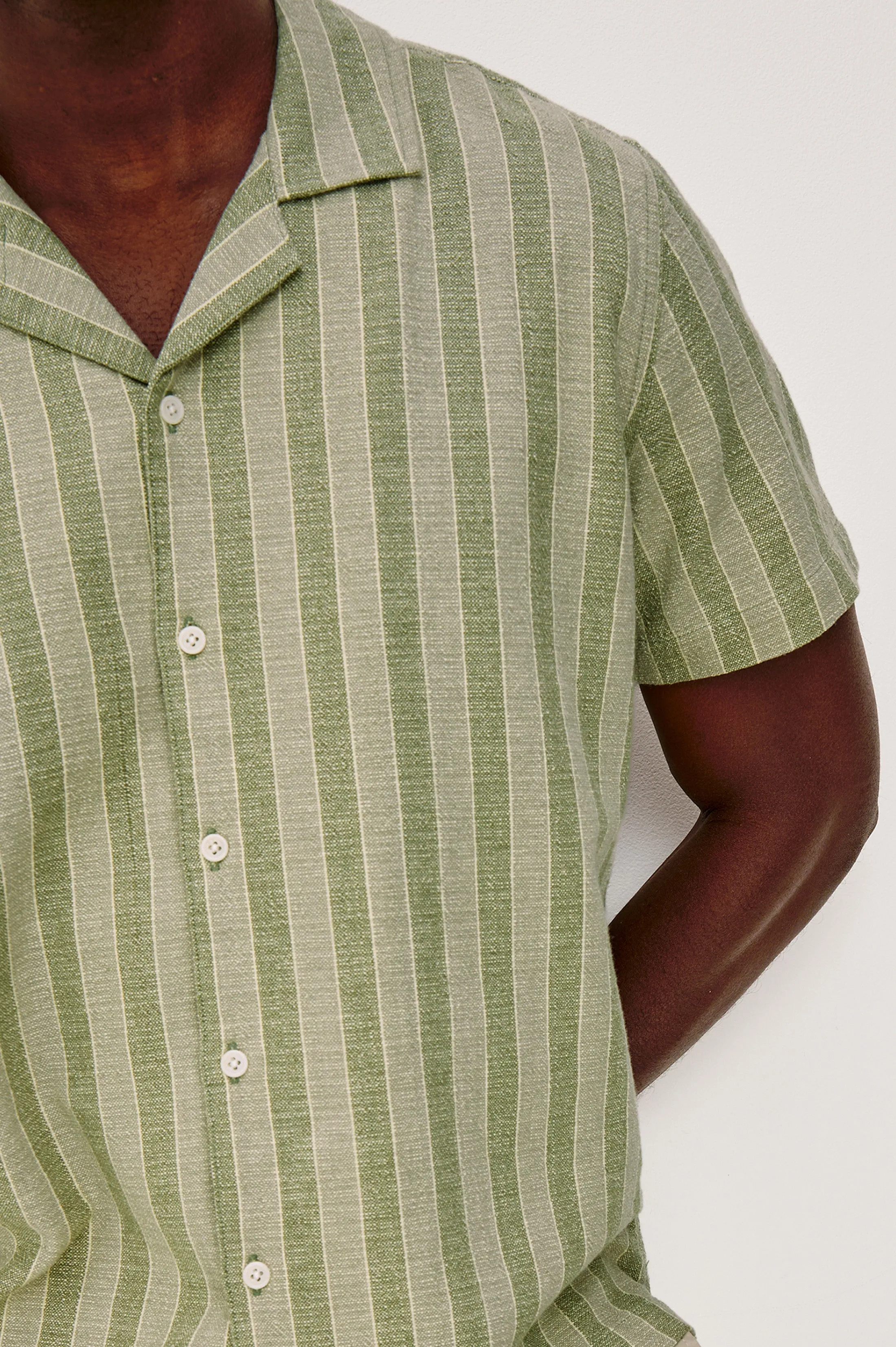 FIELDER SHIRT - SAGE BRUSH STRIPE sold by Rails product image thumbnail 2