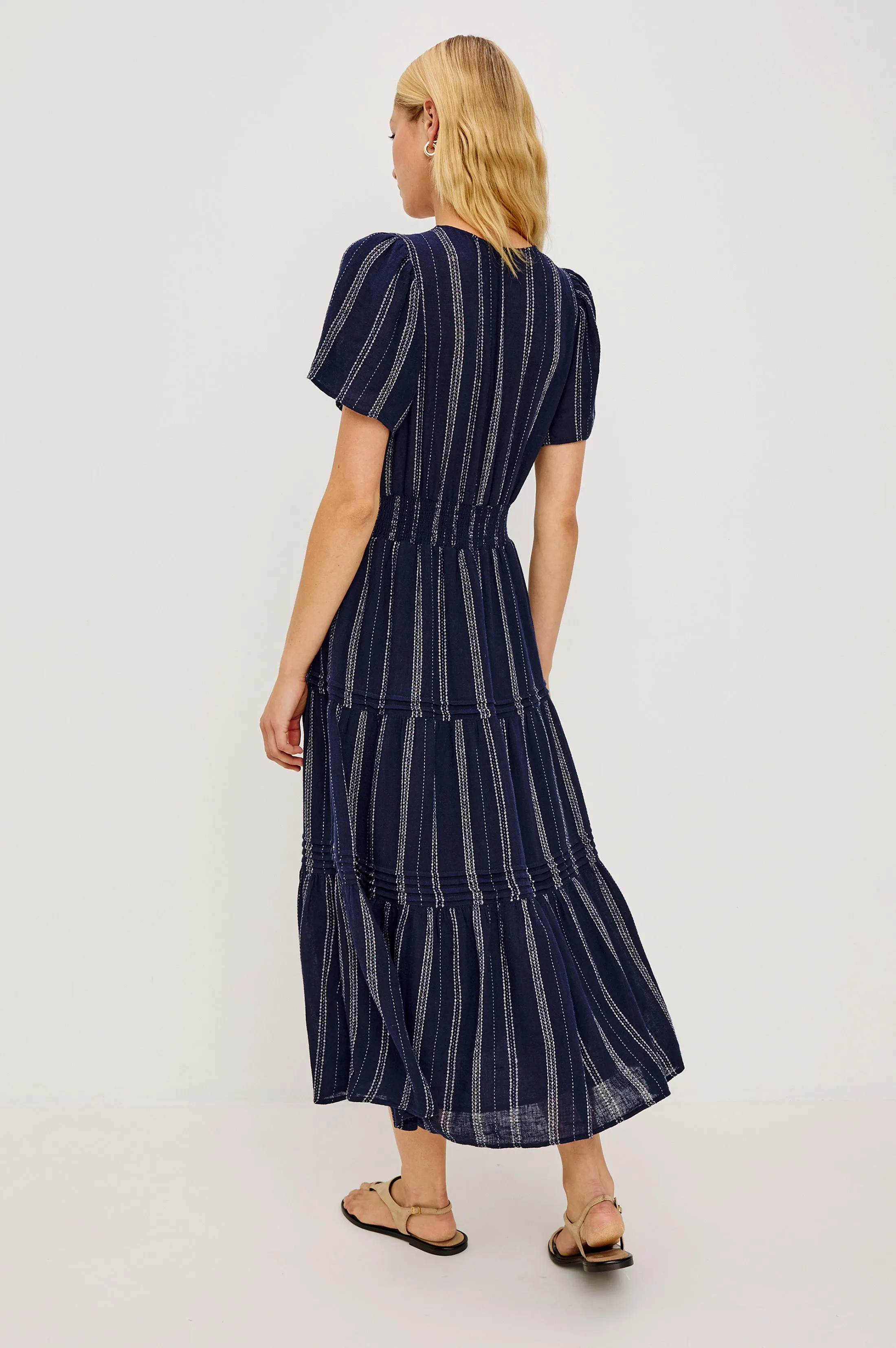 CANNES DRESS - MARINA STRIPE sold by Rails product image thumbnail 5