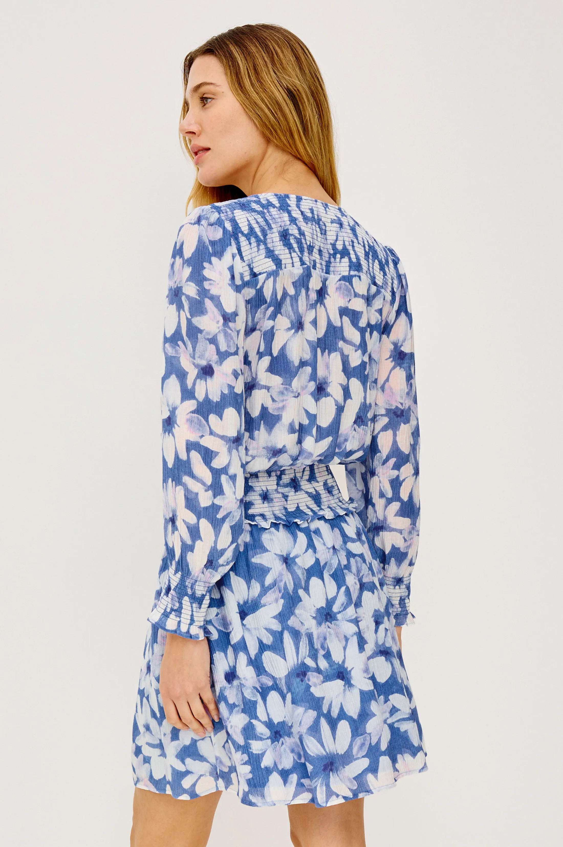 ZANA DRESS - BLUE AMARANTH sold by Rails product image thumbnail 5