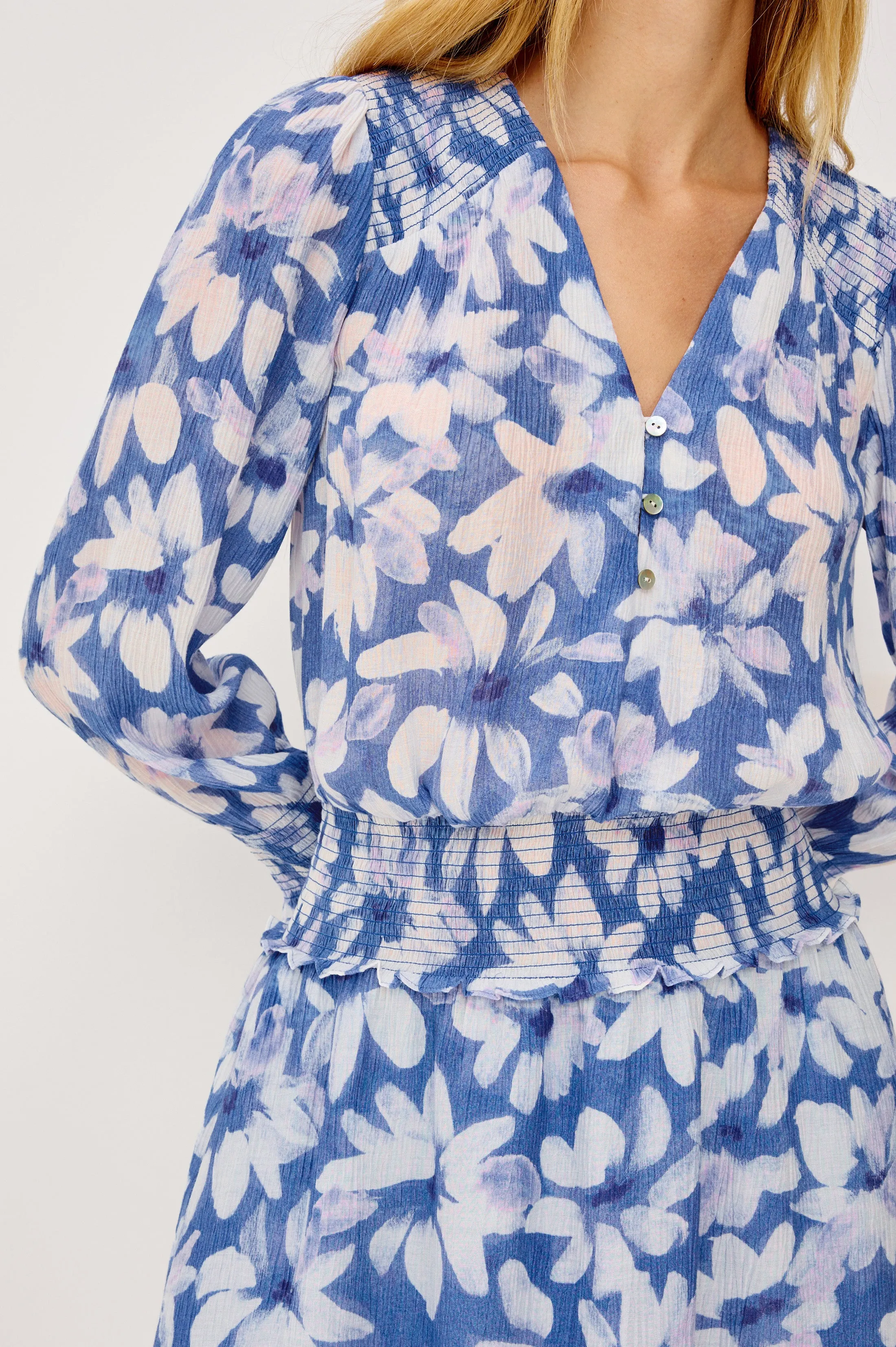 ZANA DRESS - BLUE AMARANTH sold by Rails product image thumbnail 2