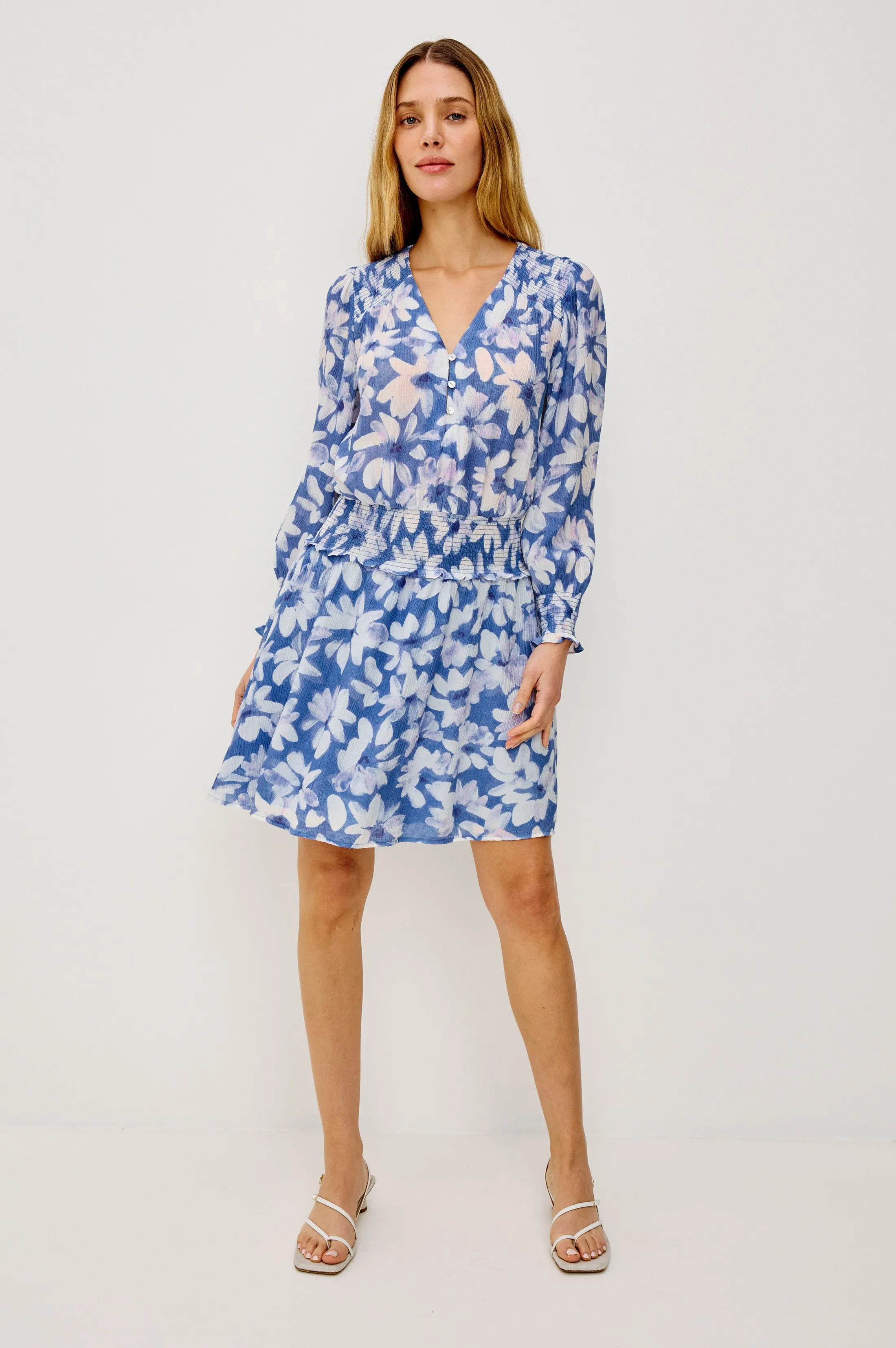 ZANA DRESS - BLUE AMARANTH sold by Rails product image thumbnail 4