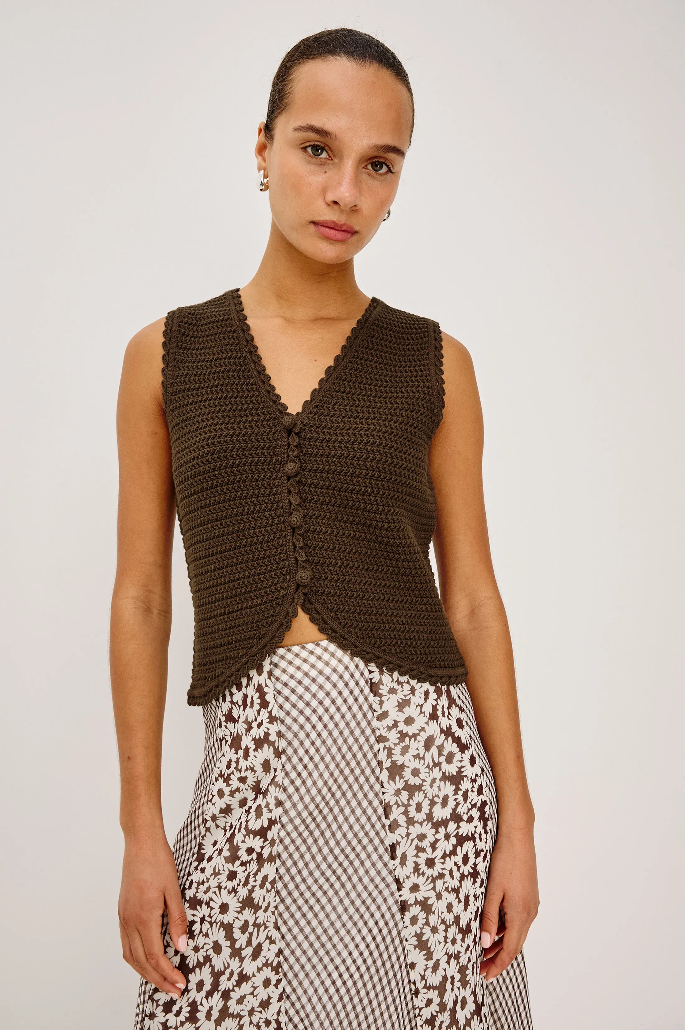 CALYPSO VEST - ESPRESSO sold by Rails product image thumbnail 4