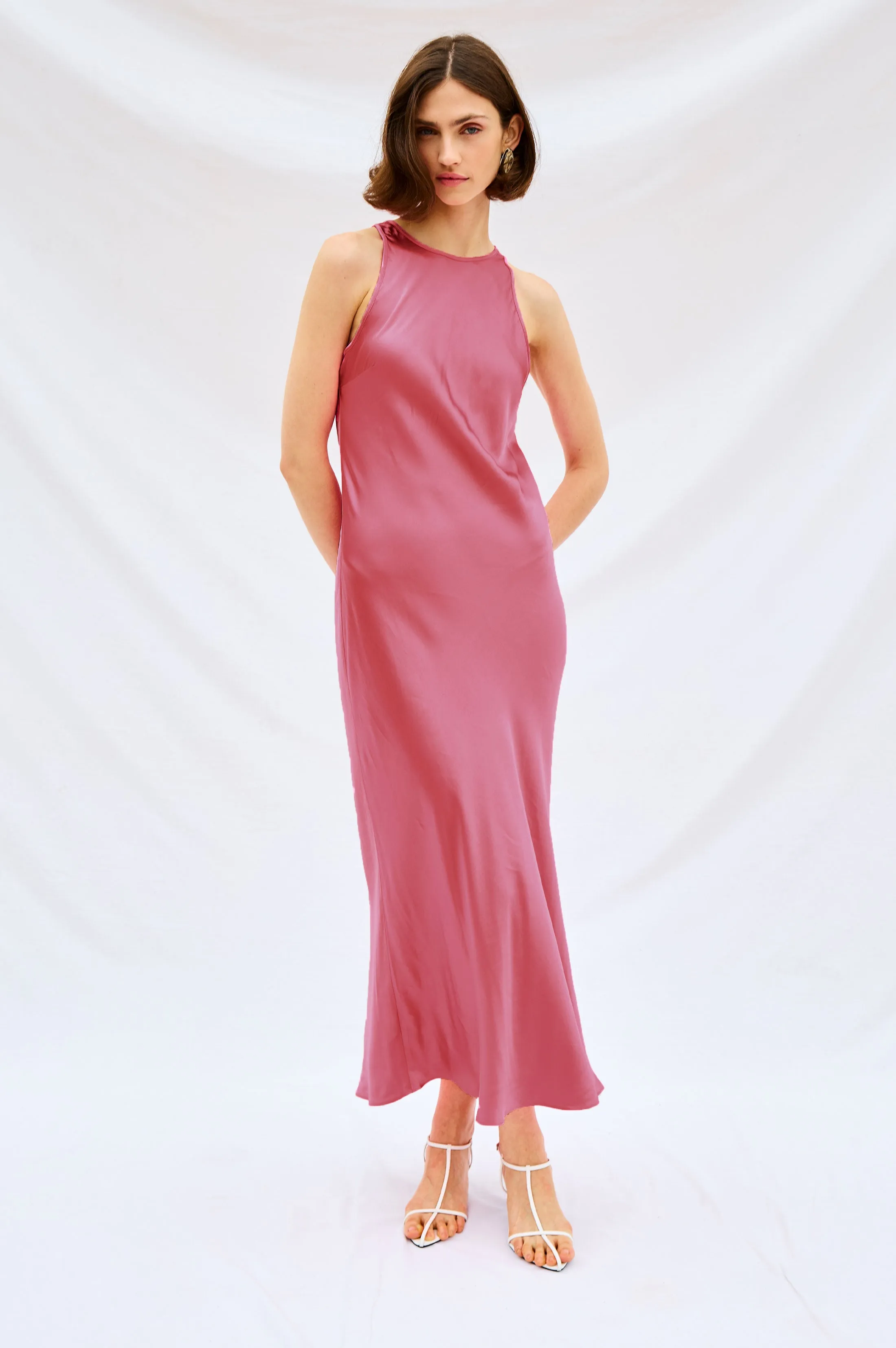 SOLENE DRESS - DARK ROSE sold by Rails product image thumbnail 3
