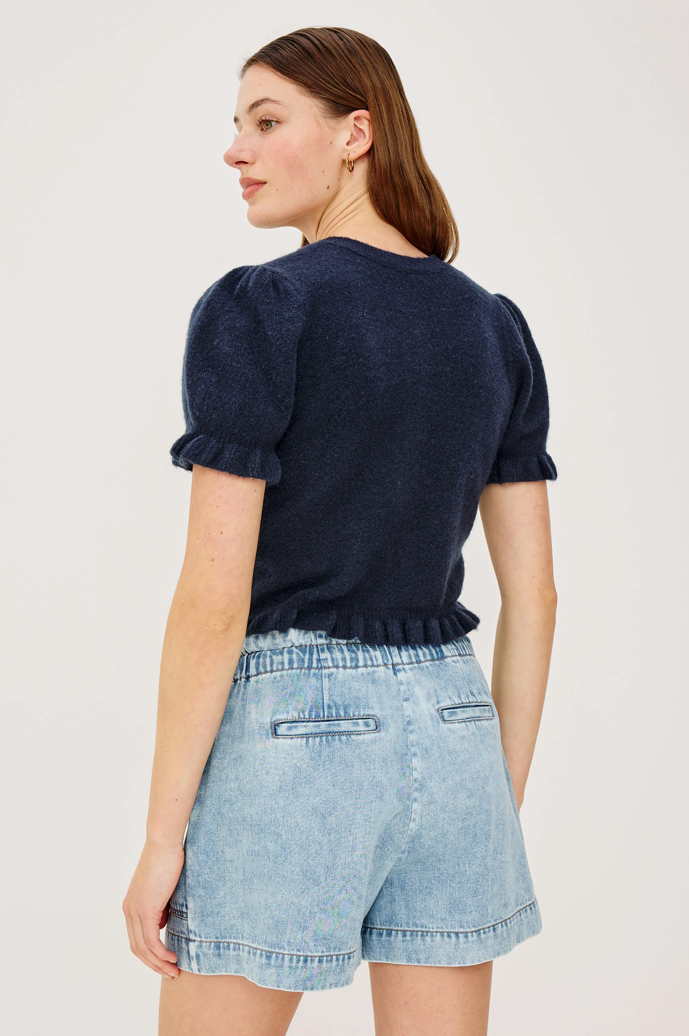 LORA TOP - NAVY sold by Rails product image thumbnail 4