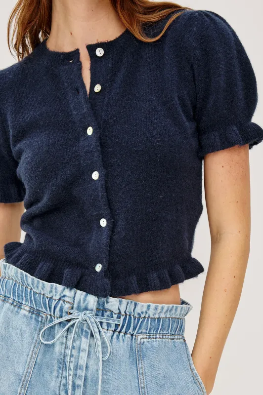 LORA TOP - NAVY made by Rails