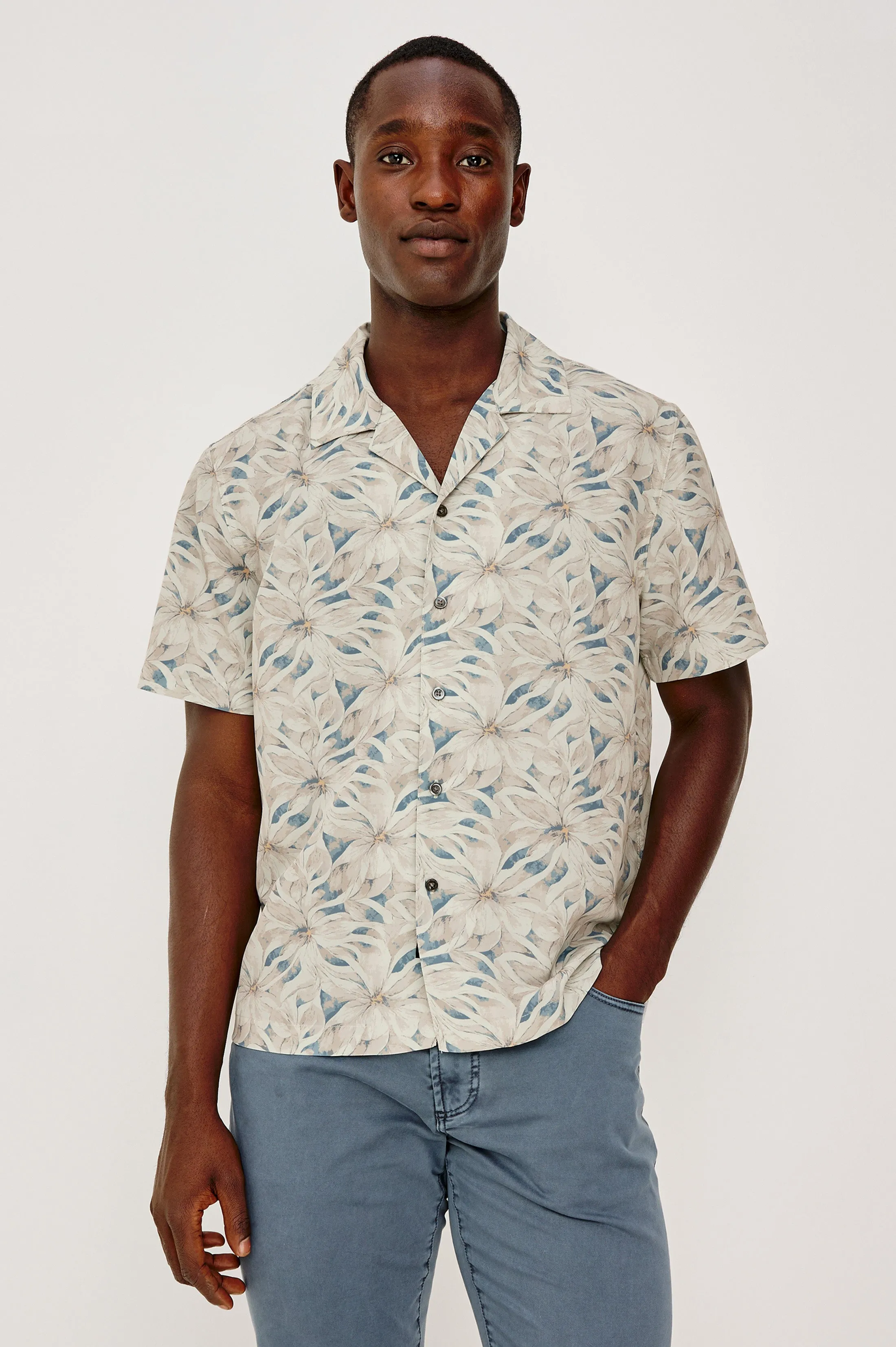 RHODES SHIRT - CALLALILY CREAM sold by Rails product image thumbnail 4