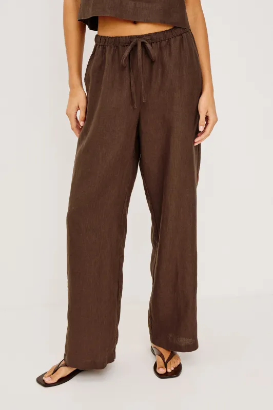 EMMIE PANT - ESPRESSO sold by Rails