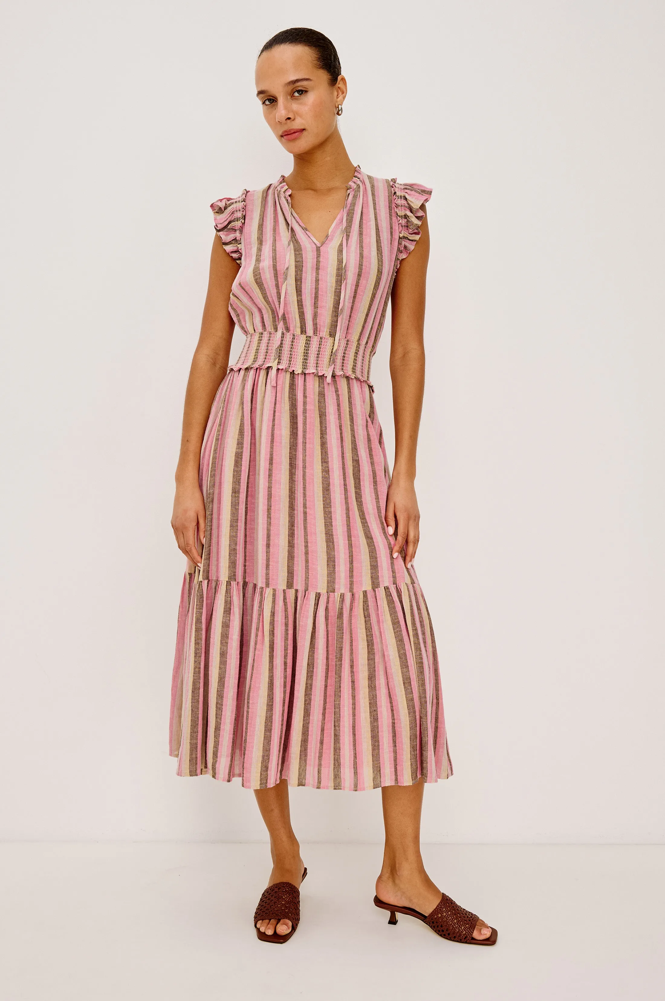 GARDEN DRESS - CORDOBA STRIPE sold by Rails product image thumbnail 3