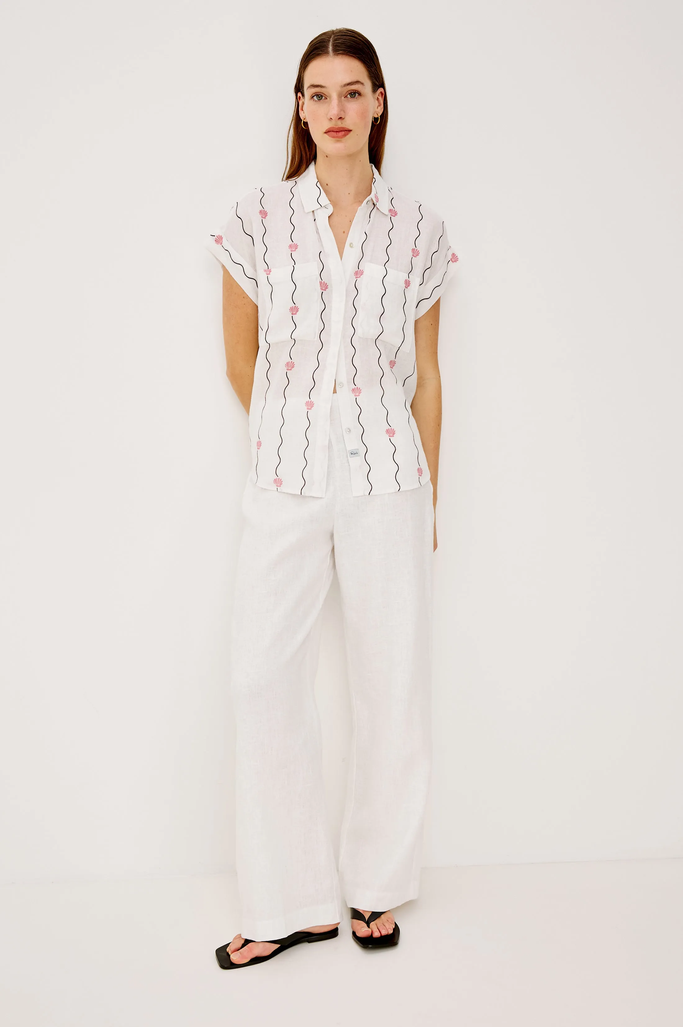 CITO SHIRT - STRIPED SEASHELLS sold by Rails product image thumbnail 3