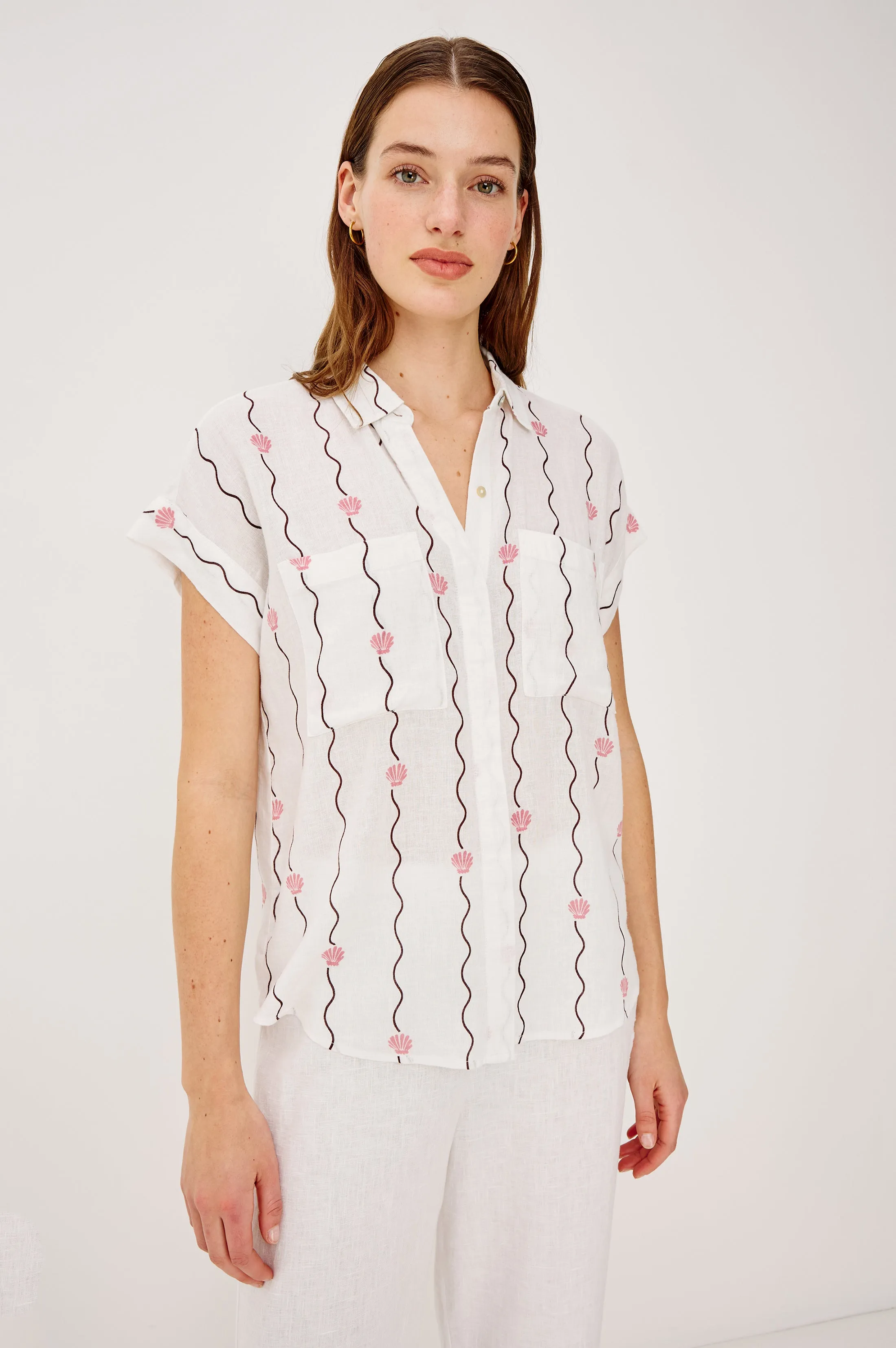 CITO SHIRT - STRIPED SEASHELLS sold by Rails product image thumbnail 4
