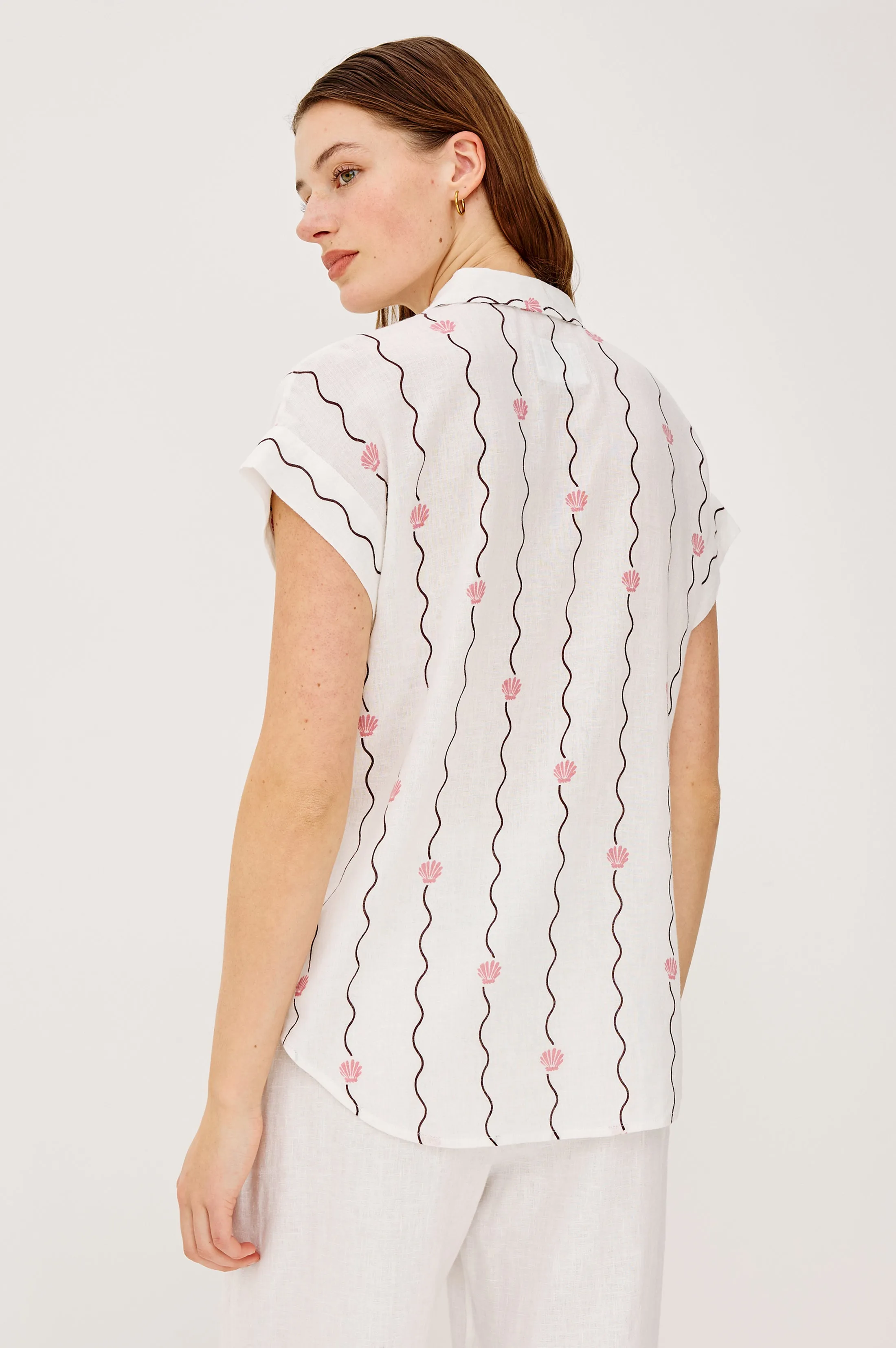 CITO SHIRT - STRIPED SEASHELLS sold by Rails product image thumbnail 5