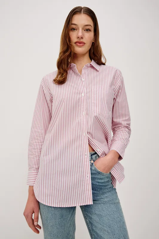 ELSA SHIRT - ROSE STRIPE sold by Rails