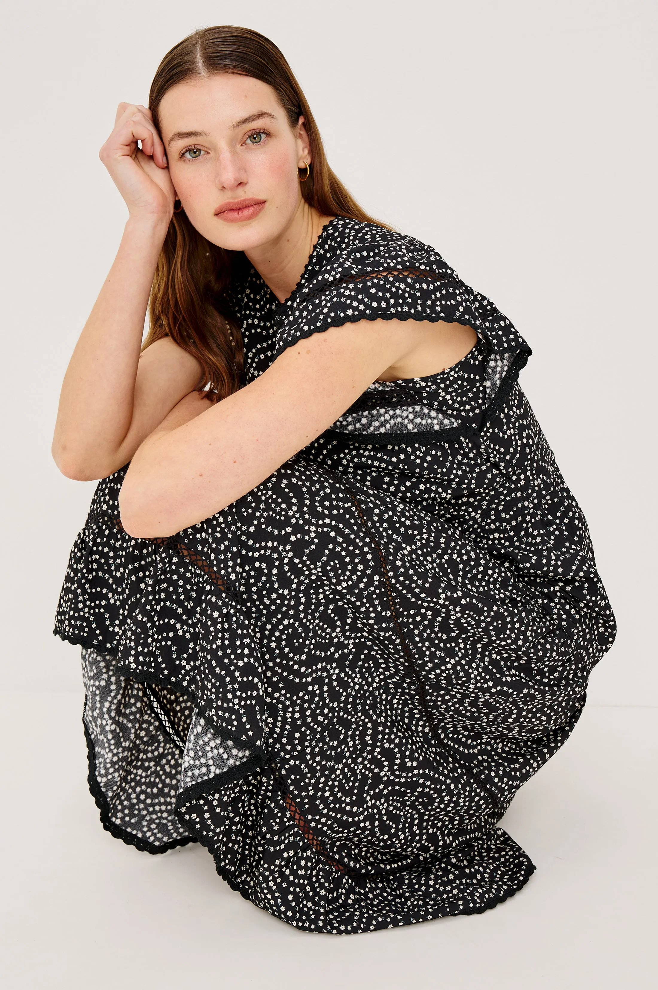 GIA DRESS - MINI CHAIN DAISIES sold by Rails product image thumbnail 4