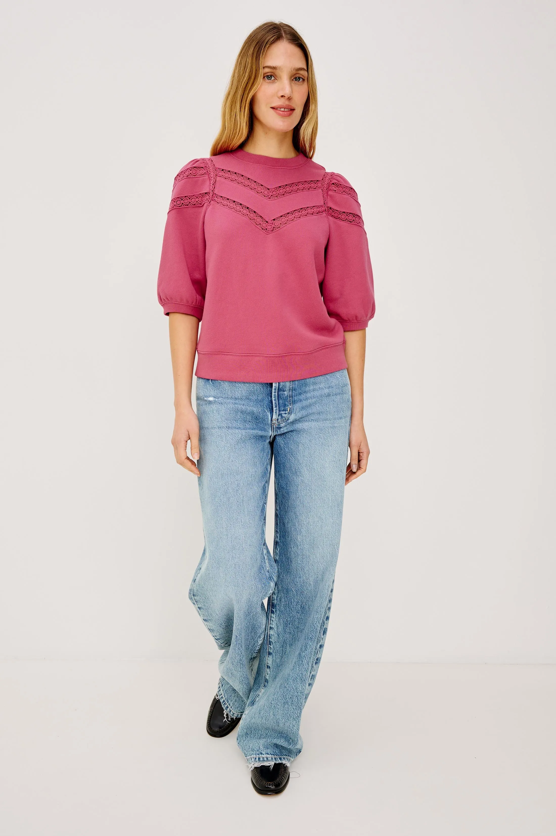 ADRIA TOP - DARK ROSE sold by Rails product image thumbnail 3