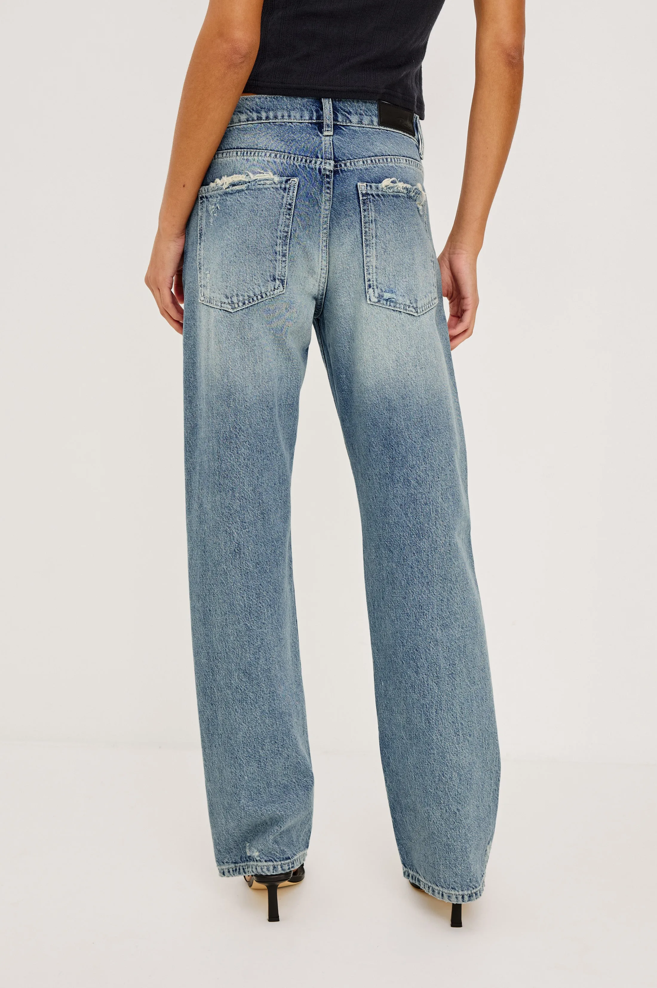 DEL MAR BOYFRIEND - VINTAGE AZURE sold by Rails product image thumbnail 5