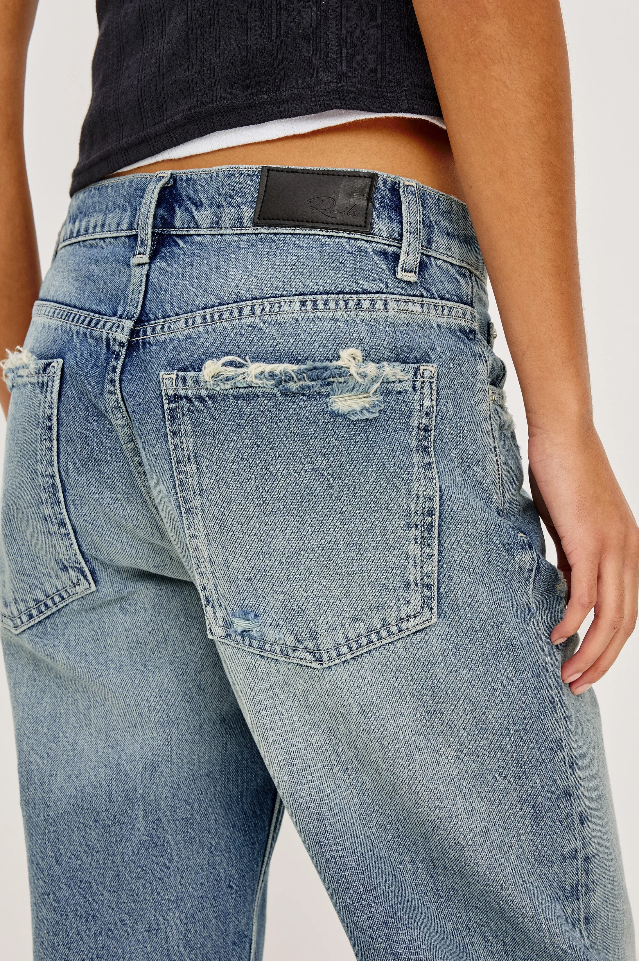 DEL MAR BOYFRIEND - VINTAGE AZURE sold by Rails product image thumbnail 2