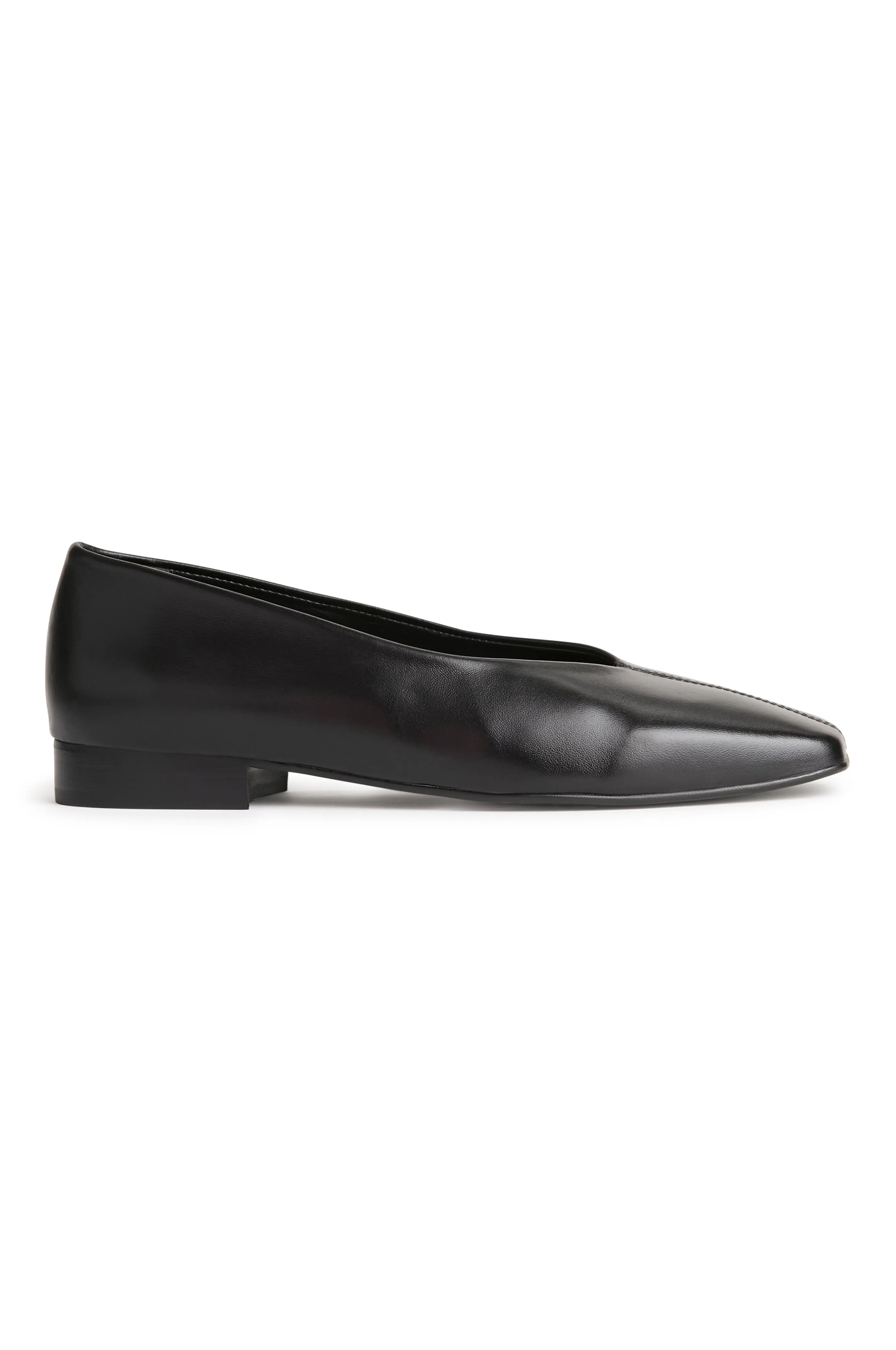 LILLIE BALLET FLAT - BLACK sold by Rails