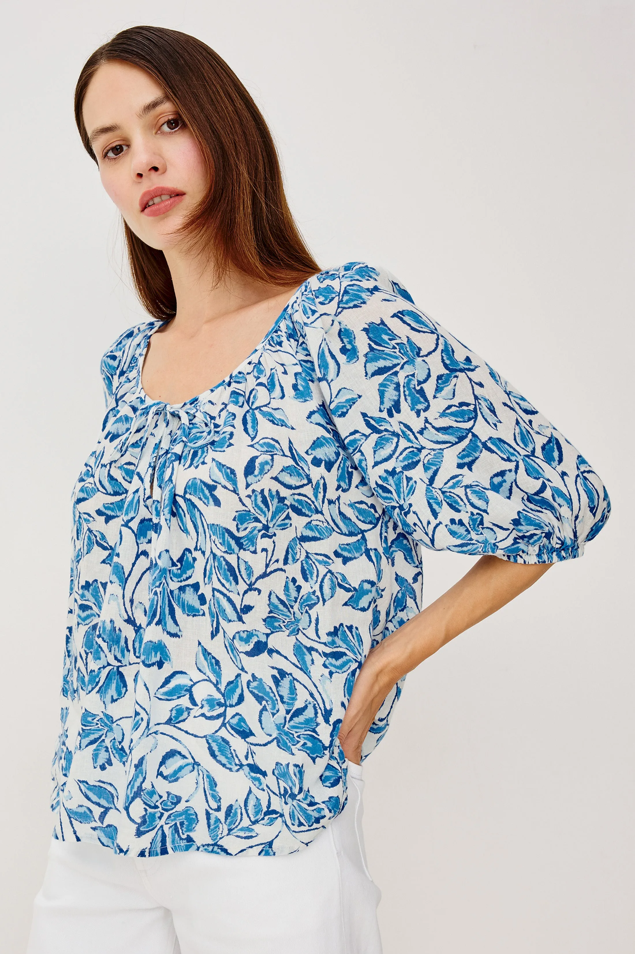 KIRSTIE TOP - AZURE JASMINE sold by Rails product image thumbnail 4