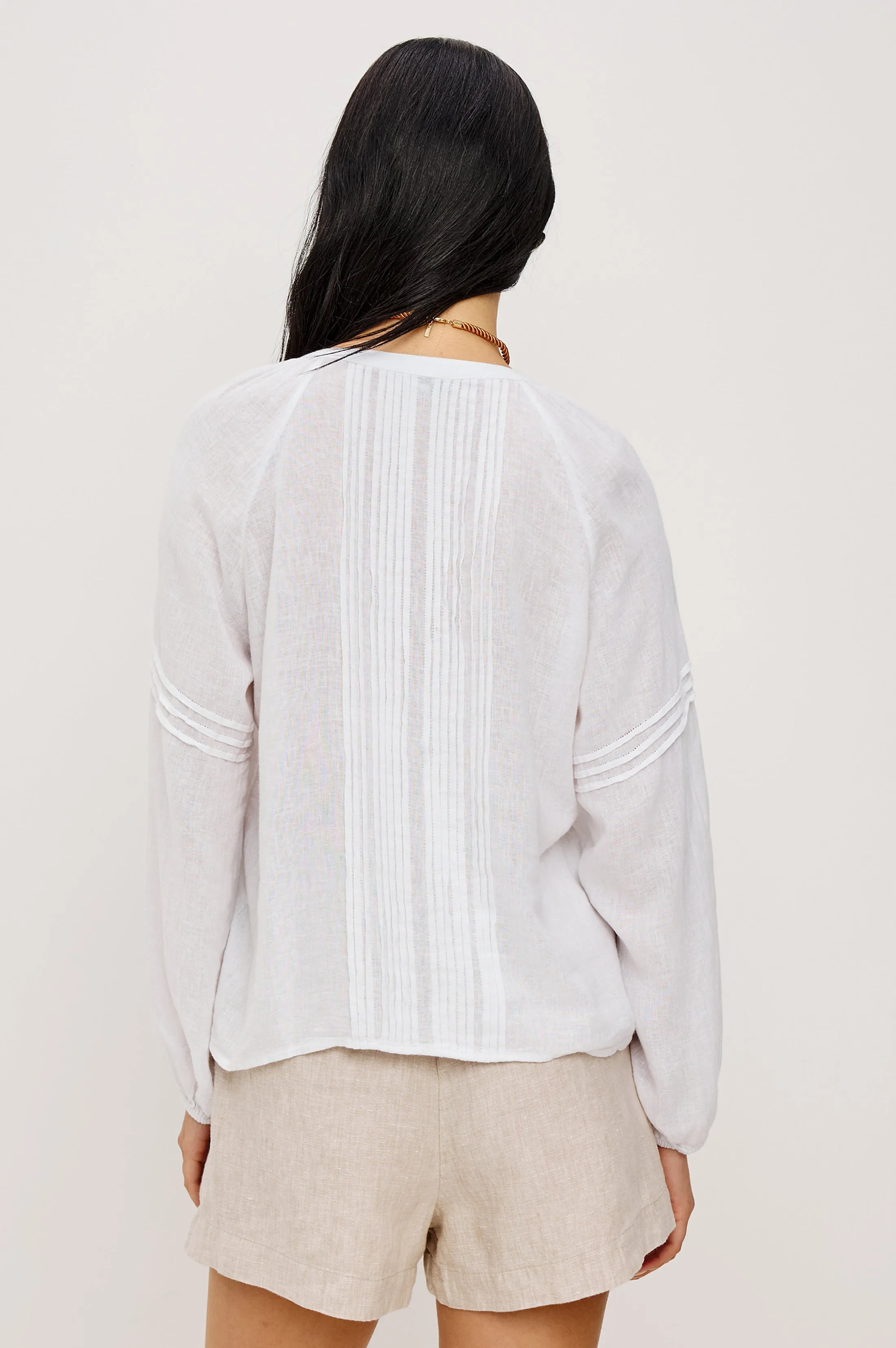 NAPLES TOP - WHITE sold by Rails product image thumbnail 5