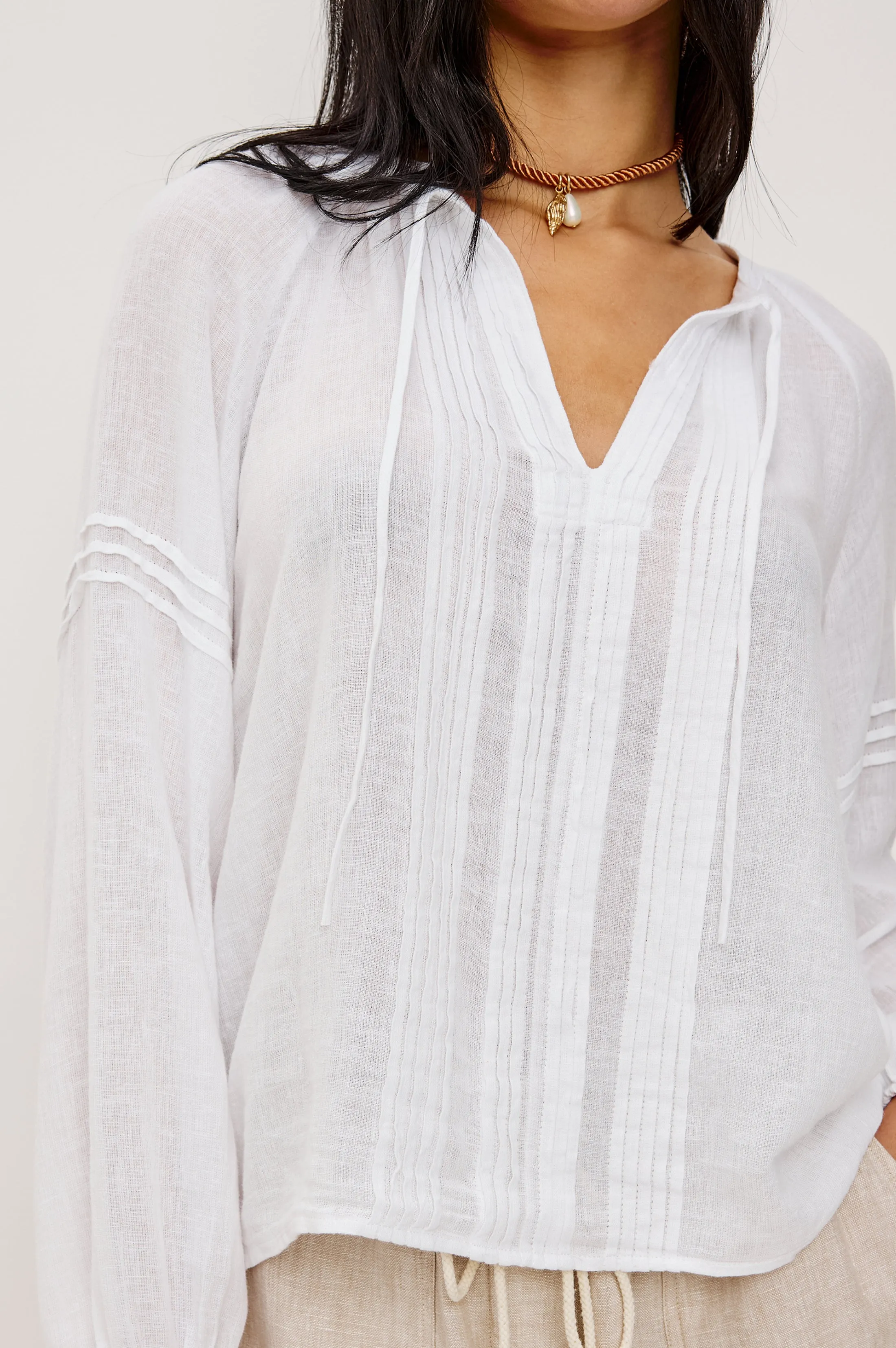 NAPLES TOP - WHITE sold by Rails product image thumbnail 2