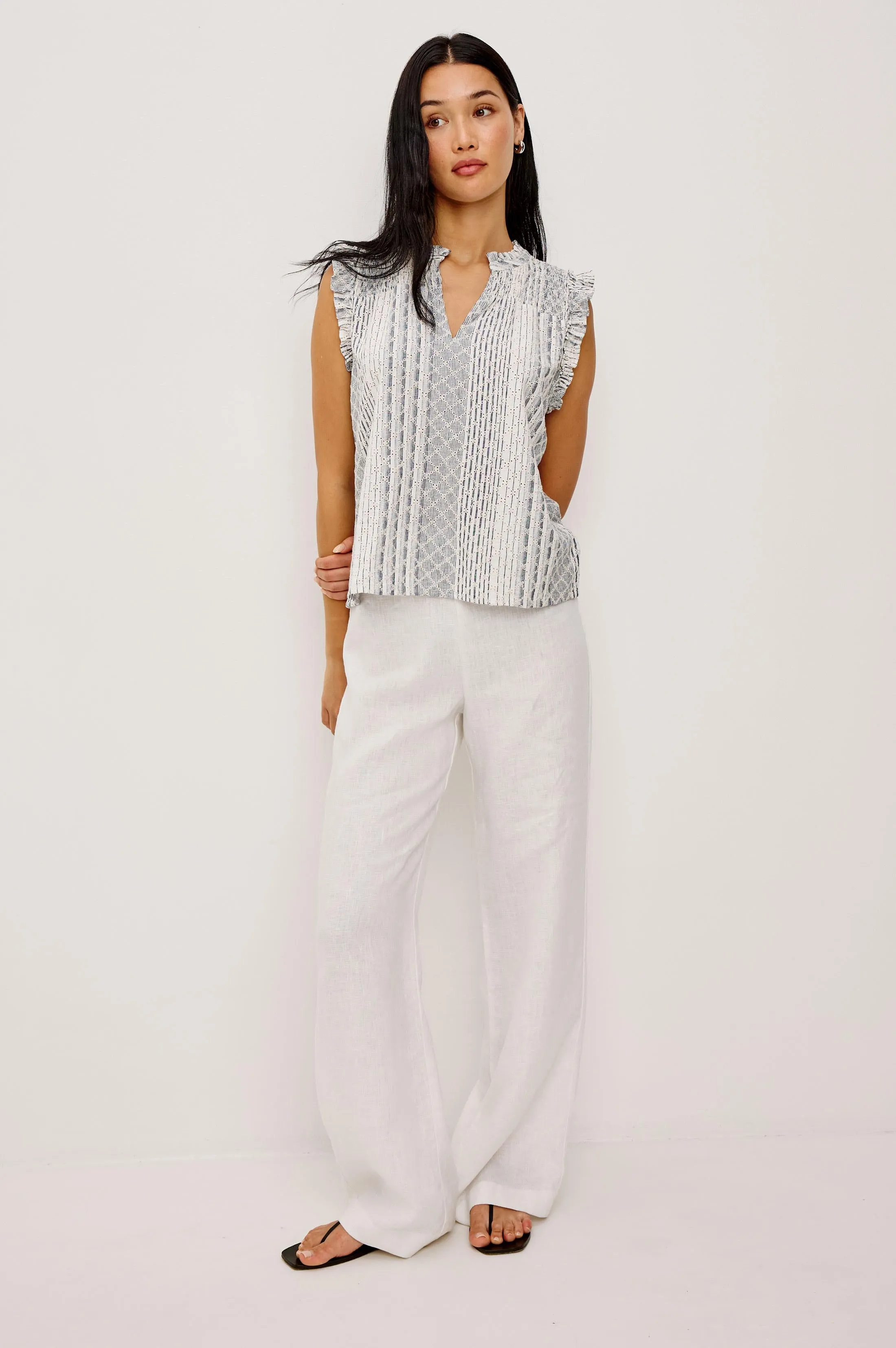ARLENE TOP - STRIPED EYELET sold by Rails product image thumbnail 3