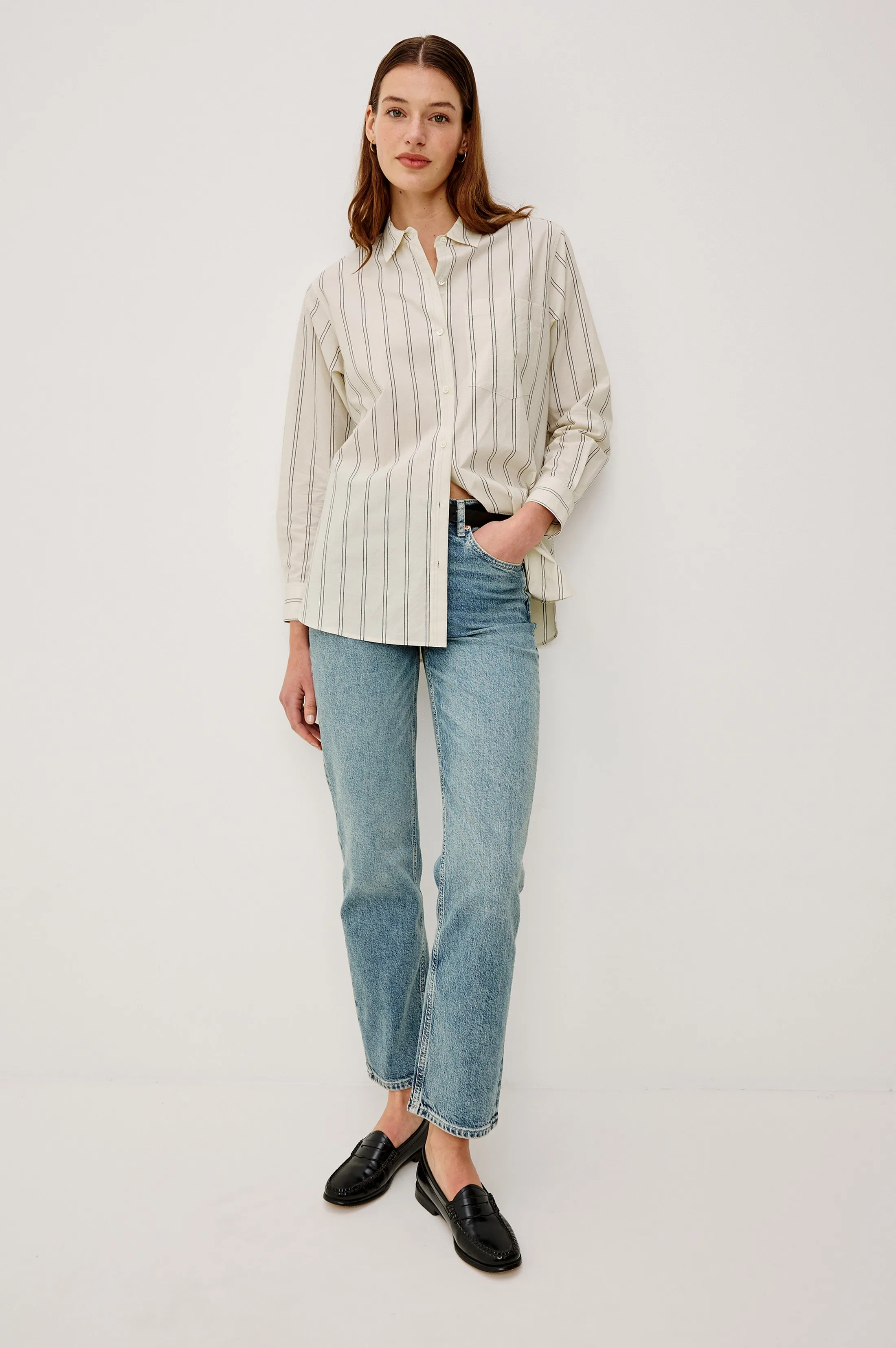 ELSA SHIRT - PALMA STRIPE sold by Rails product image thumbnail 3