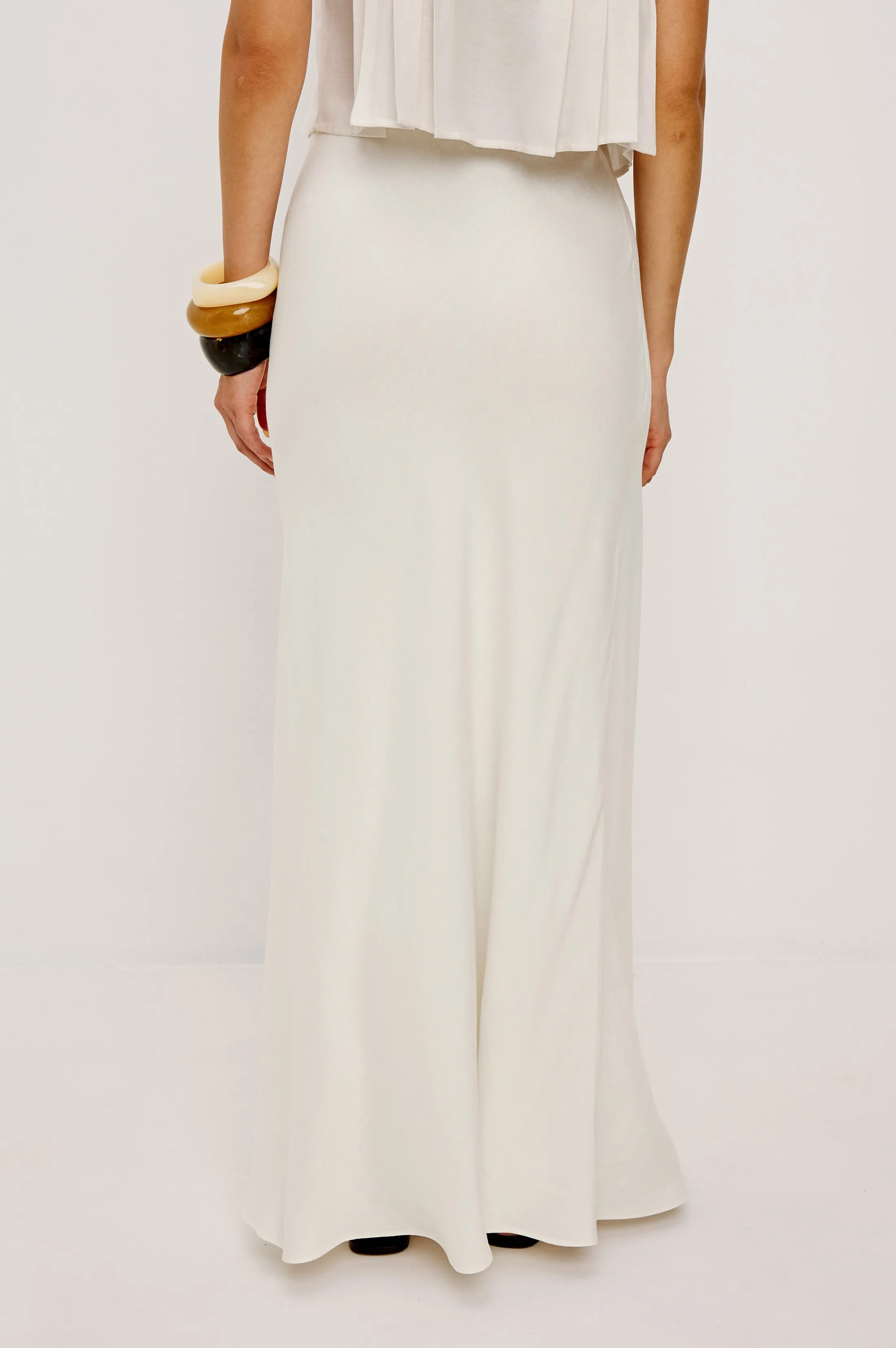 ROMINA SKIRT - IVORY LINEN sold by Rails product image thumbnail 5