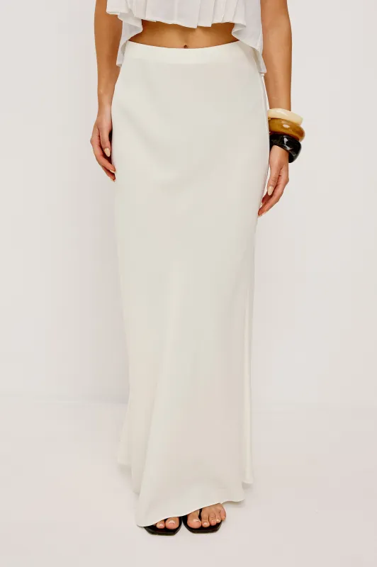 ROMINA SKIRT - IVORY LINEN made by Rails