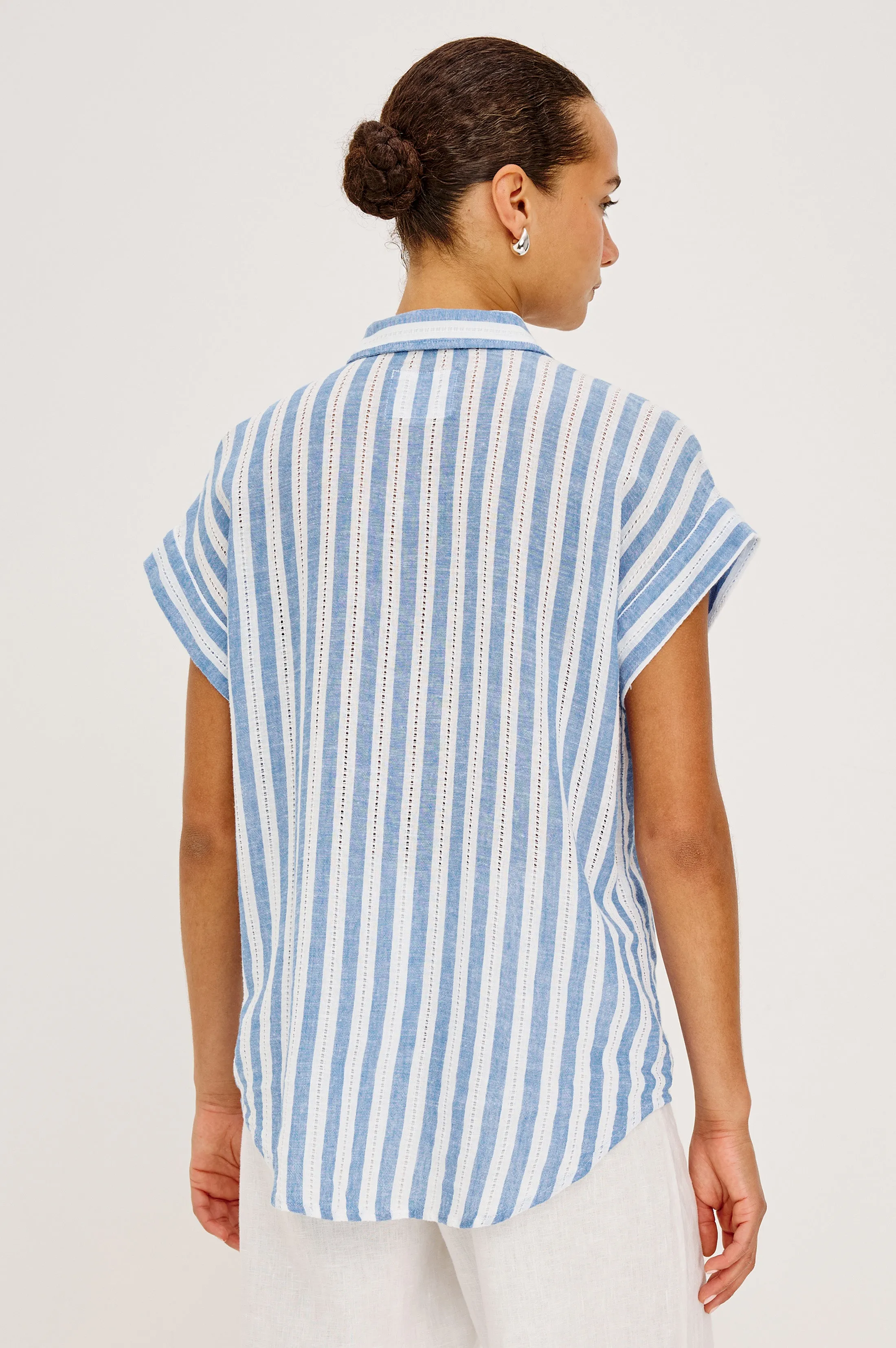 CITO SHIRT - ATLANTIS STRIPE sold by Rails product image thumbnail 5