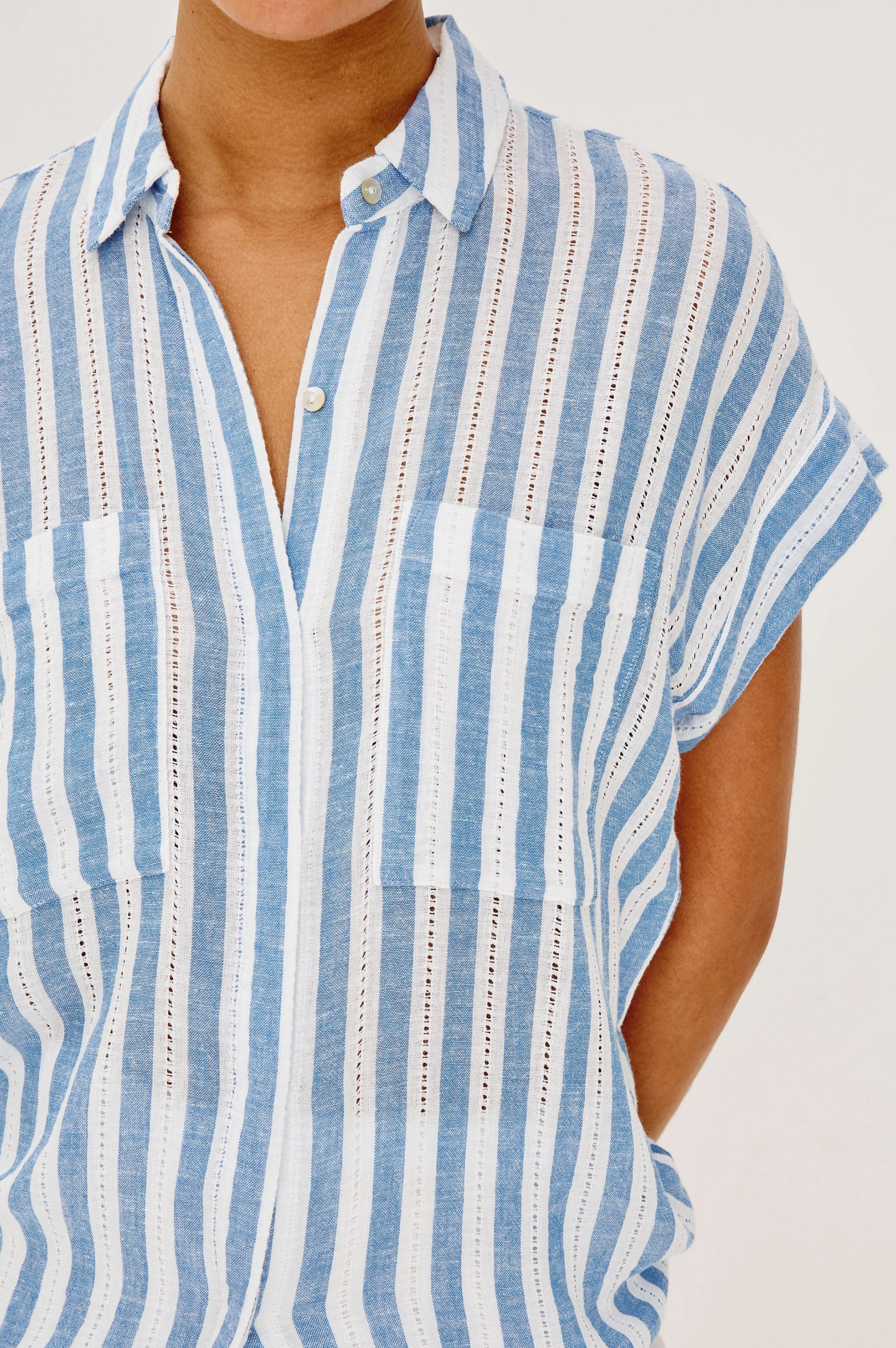 CITO SHIRT - ATLANTIS STRIPE sold by Rails product image thumbnail 2