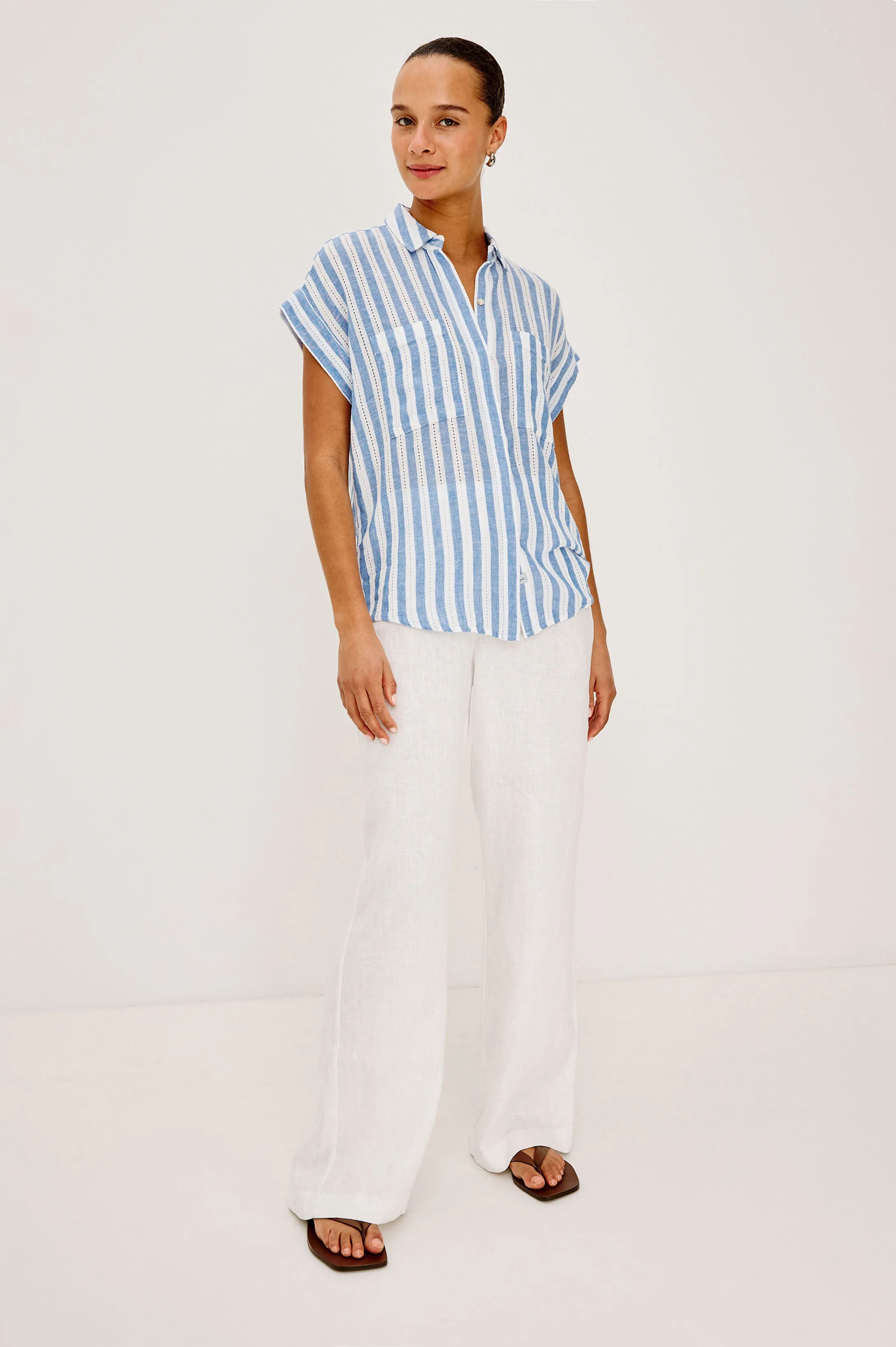 CITO SHIRT - ATLANTIS STRIPE sold by Rails product image thumbnail 3