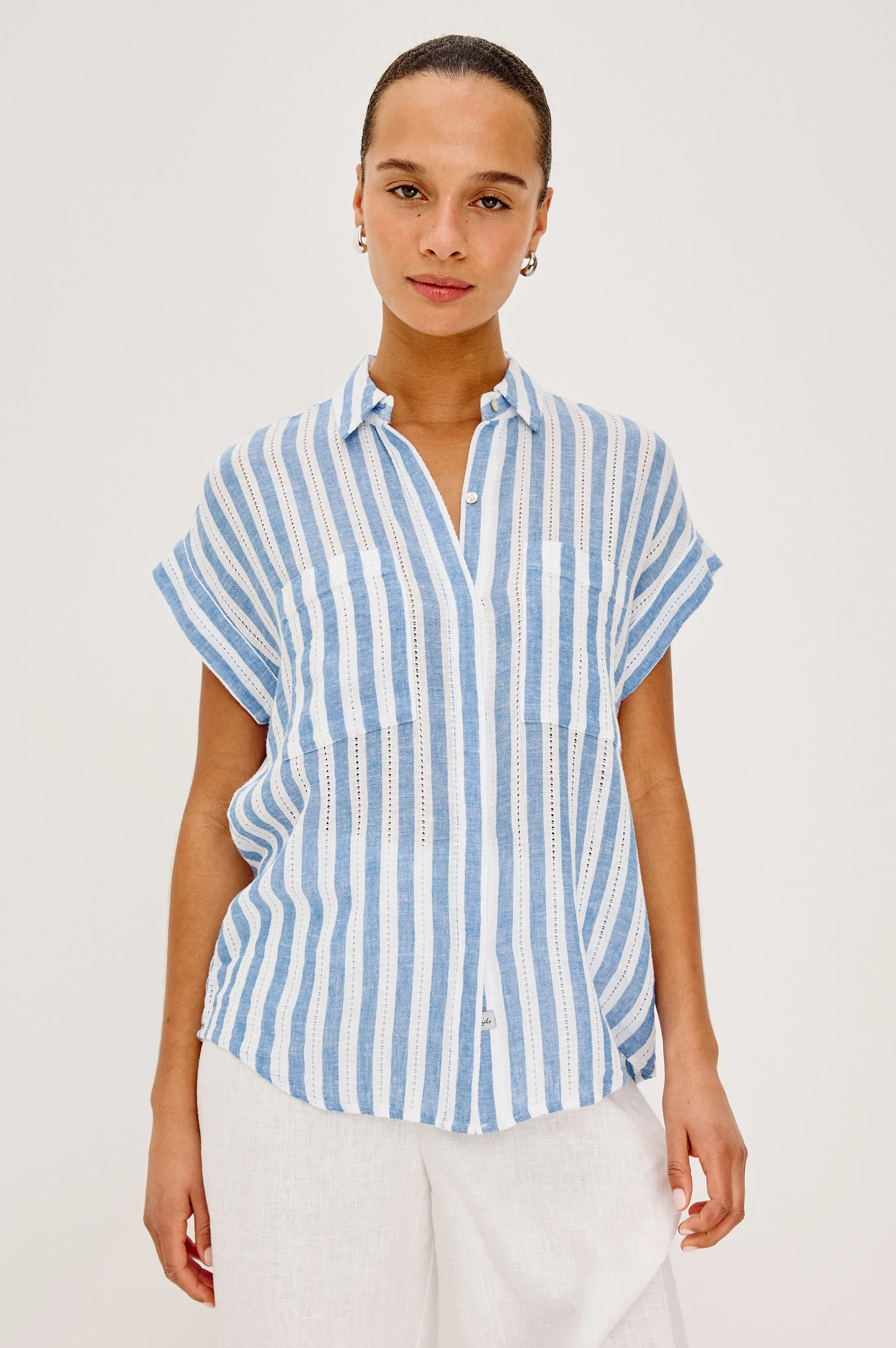 CITO SHIRT - ATLANTIS STRIPE sold by Rails product image thumbnail 4