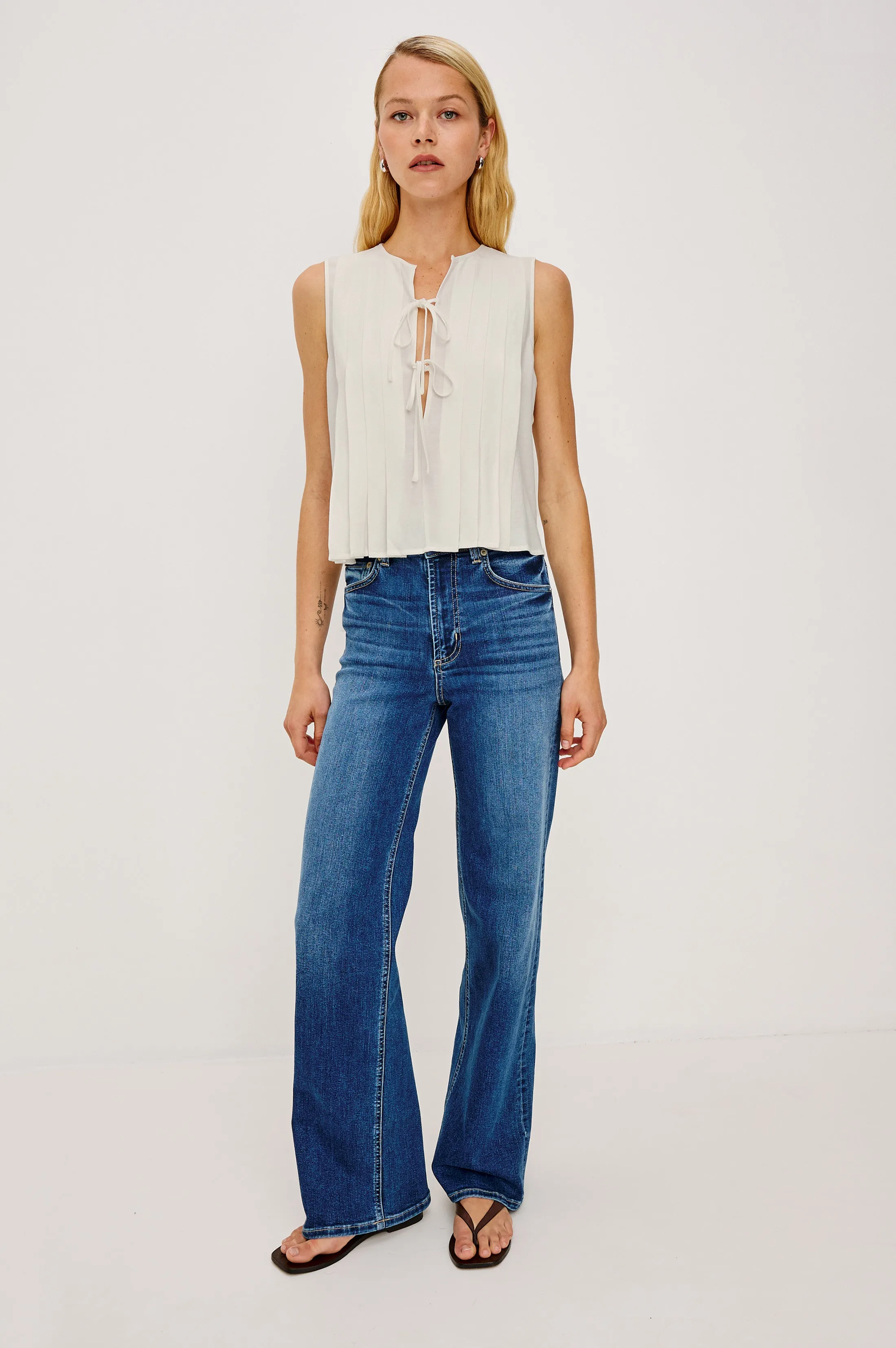 AJA TANK - IVORY sold by Rails product image thumbnail 4