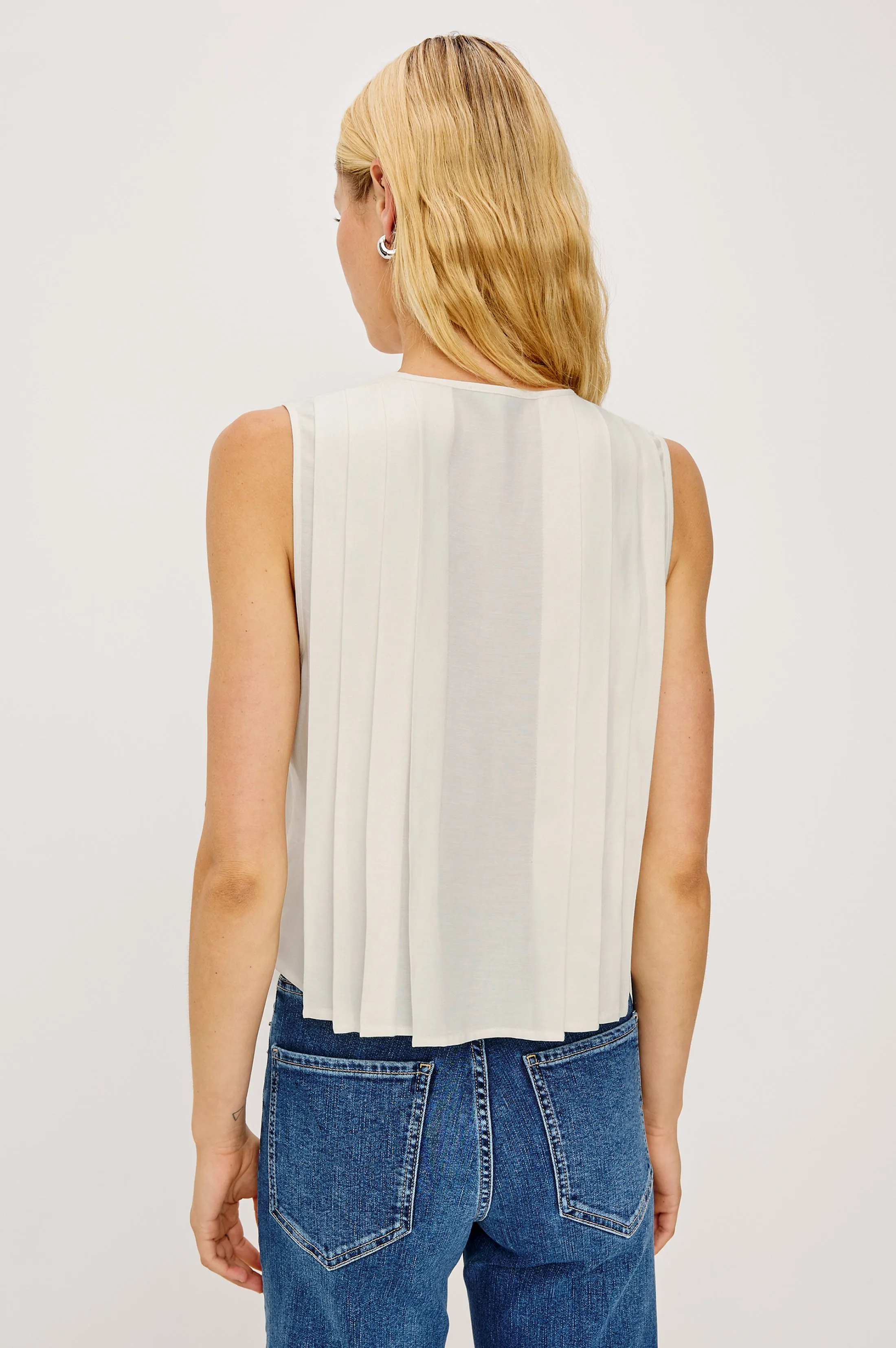 AJA TANK - IVORY sold by Rails product image thumbnail 5