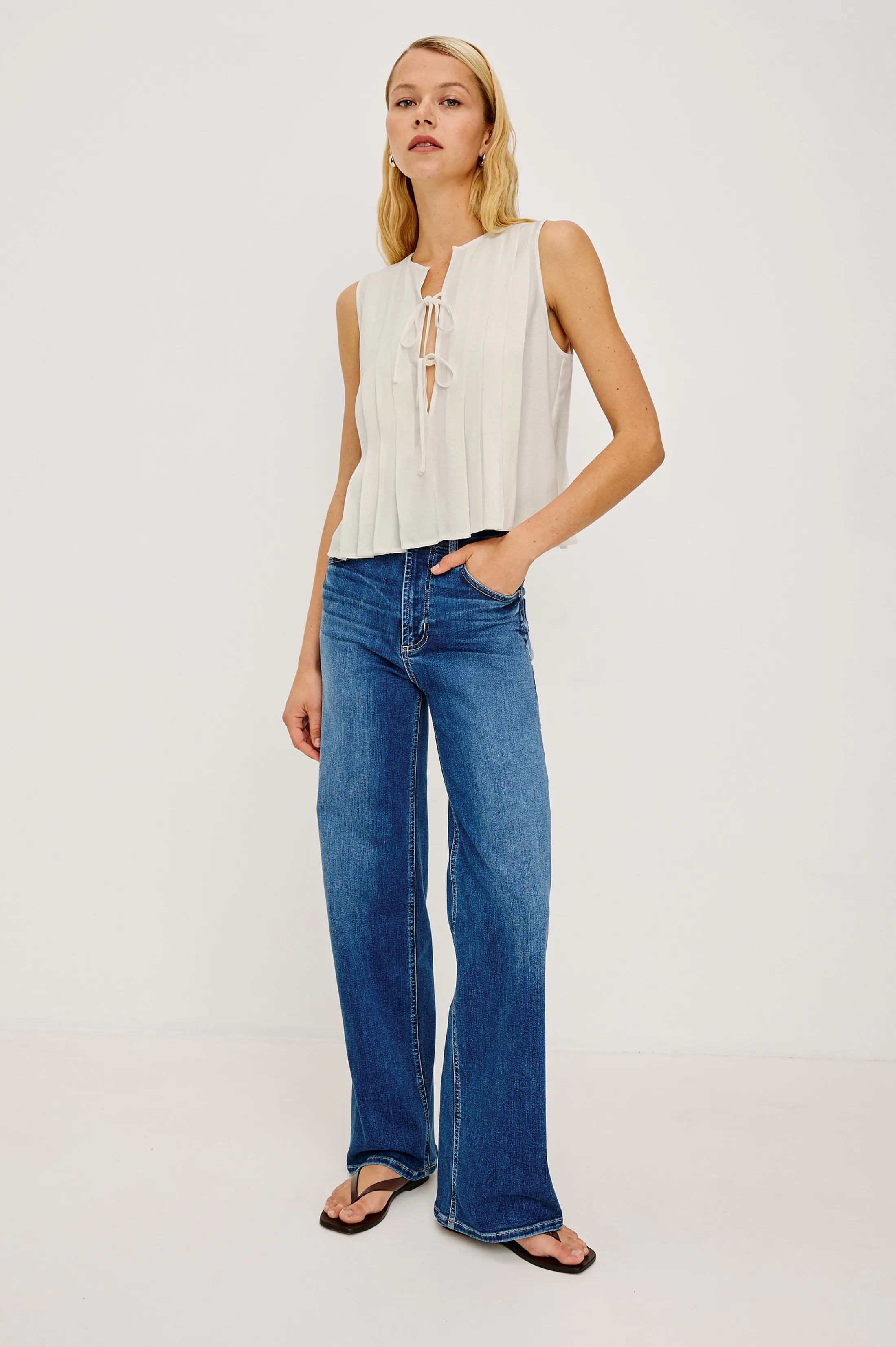 AJA TANK - IVORY sold by Rails product image thumbnail 3