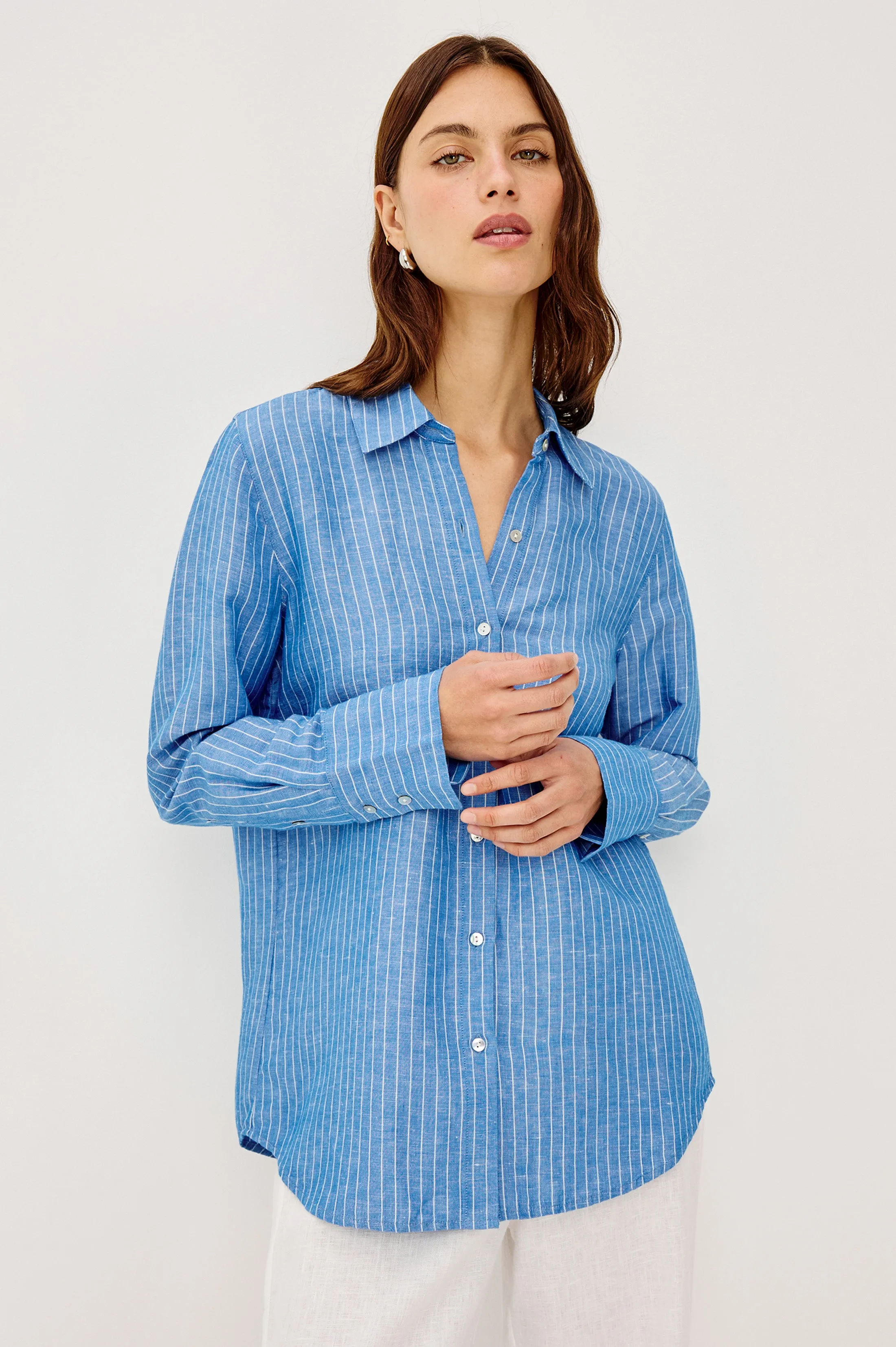 KNOX SHIRT - AVALON STRIPE sold by Rails
